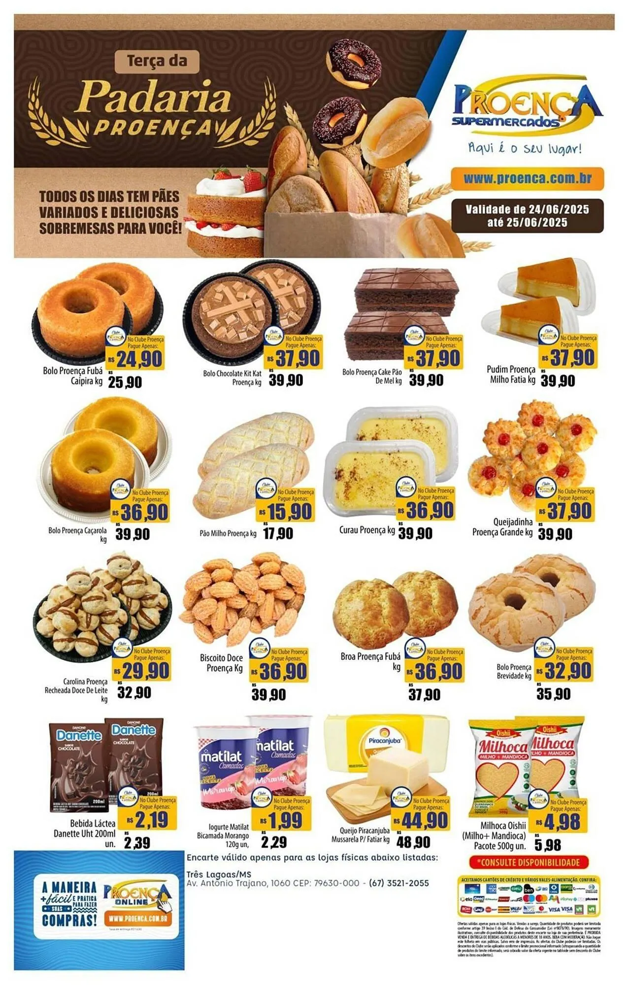 Encarte de Catálogo Proença Supermercados 24 de junho até 25 de junho 2025 - Pagina 1