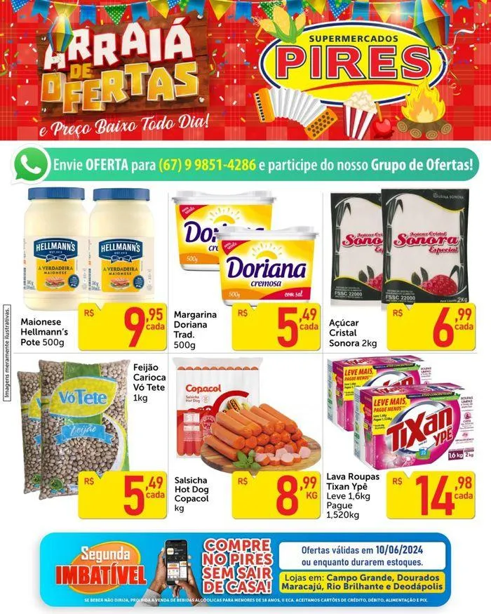 Encarte de Arraiá de ofertas 11 de junho até 11 de junho 2024 - Pagina 2