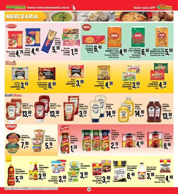 Encarte de Ofertas Rede Economia 10 de março até 17 de março 2025 - Pagina 11