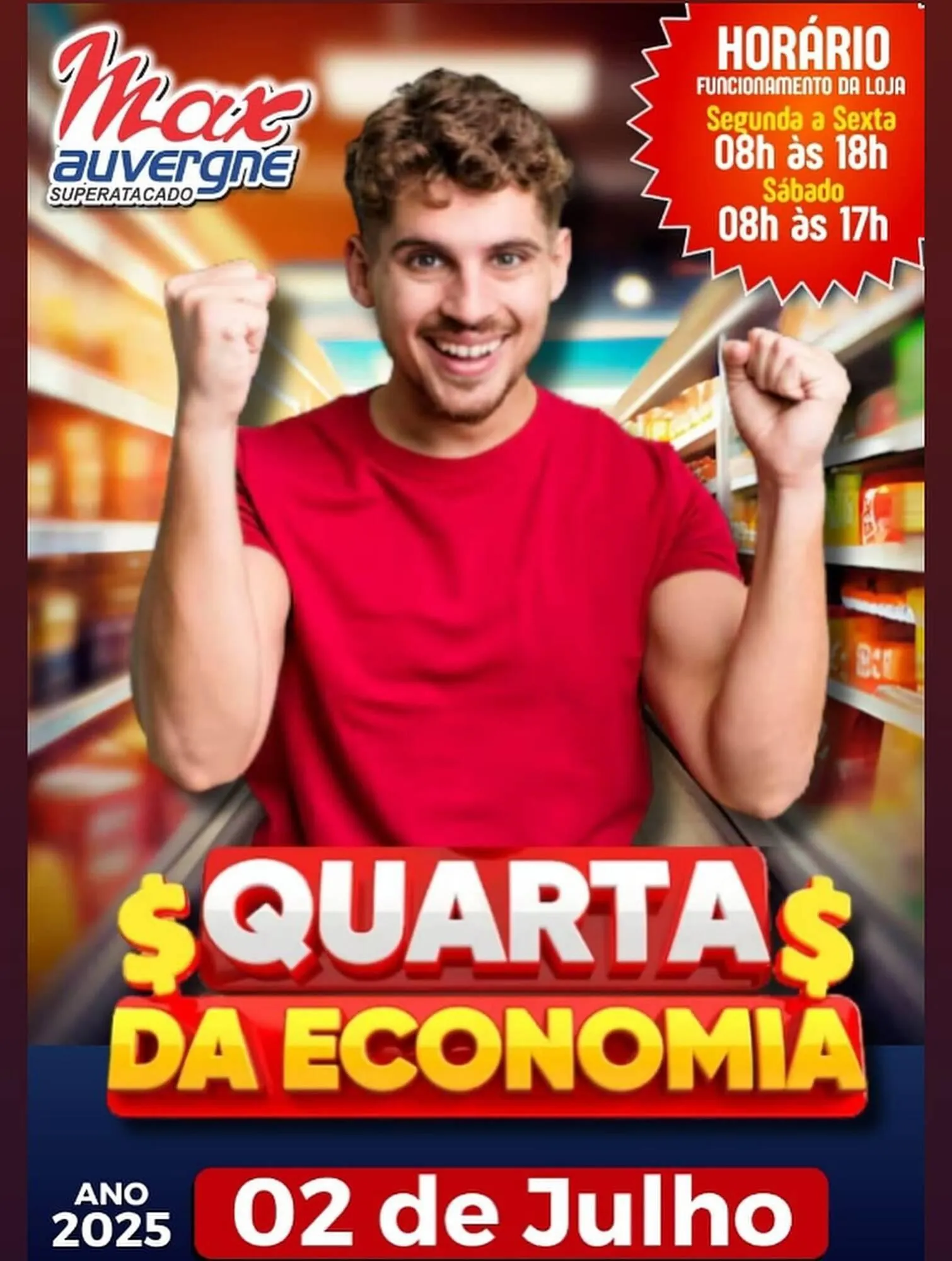 Encarte de Catálogo Max Auvergne Superatacado 2 de julho até 2 de julho 2025 - Pagina 1