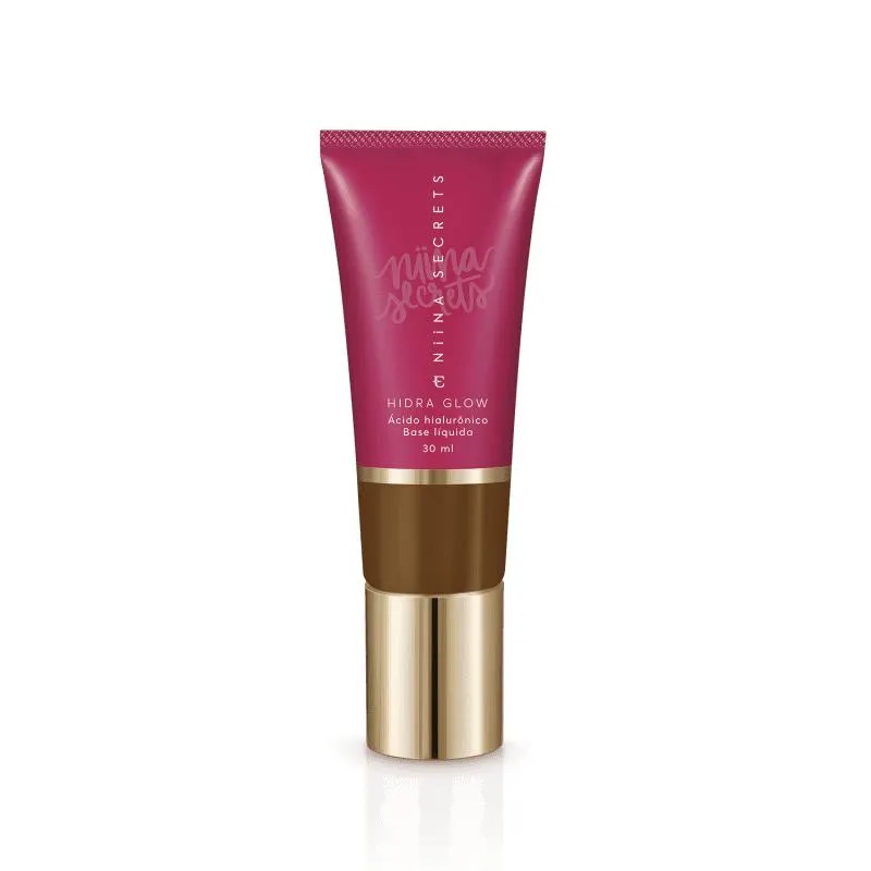 Base Líquida Niina Secrets Hidra Glow Cor 90 30ml
