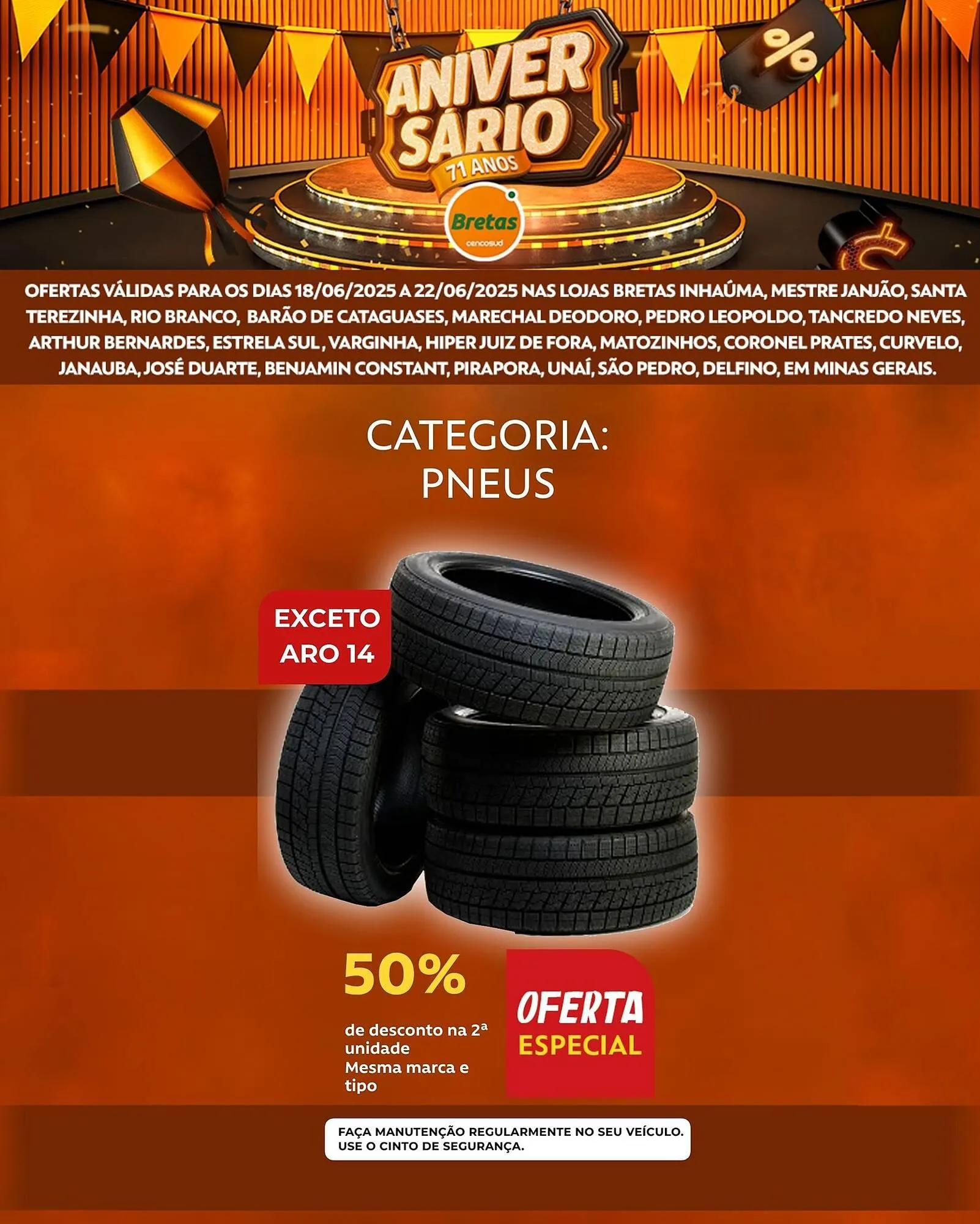 Encarte de Catálogo Supermercados Bretas 17 de junho até 22 de junho 2025 - Pagina 4