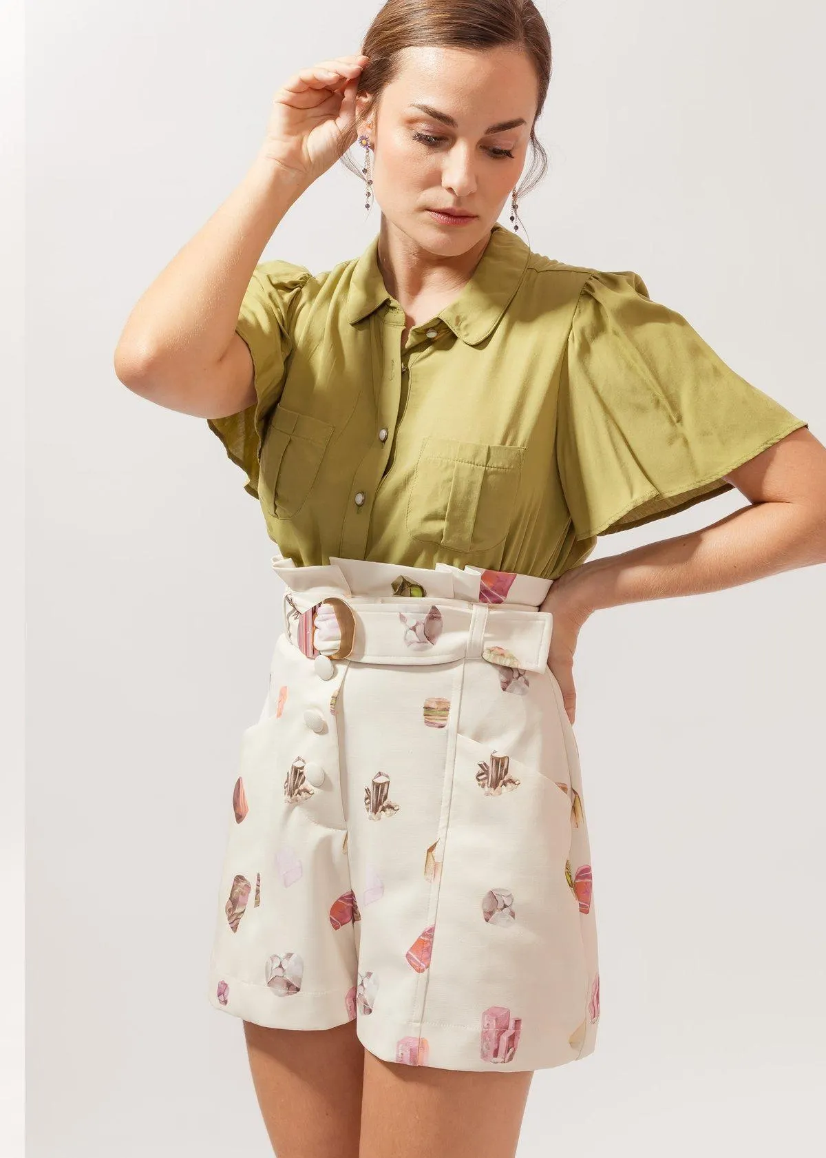 Camisa Cristalina