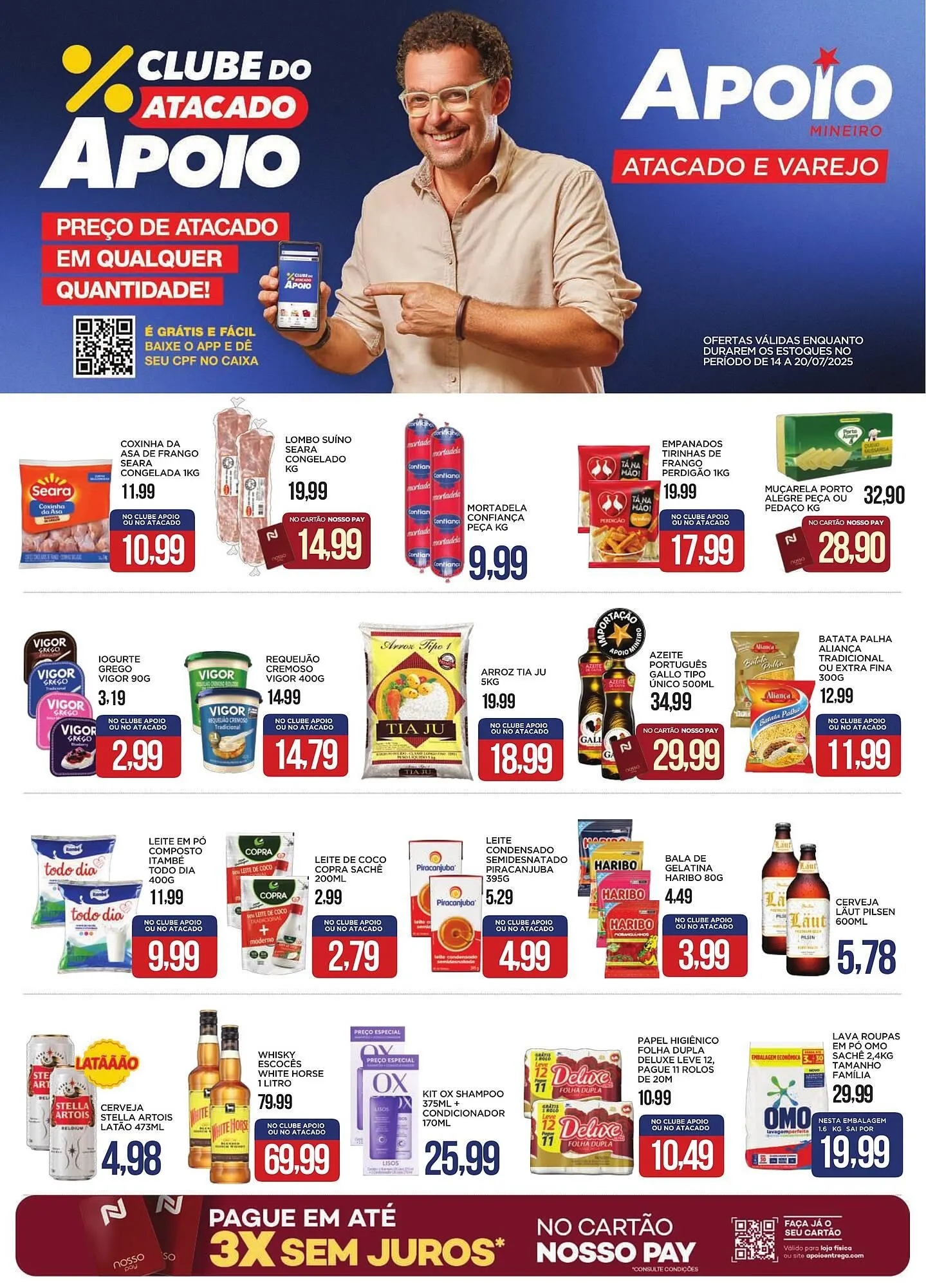 Encarte de Catálogo Apoio Mineiro 14 de julho até 20 de julho 2025 - Pagina 1