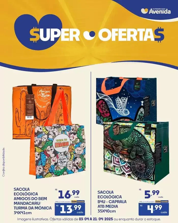 Encarte de Ampla seleção de ofertas 4 de abril até 21 de abril 2025 - Pagina 1