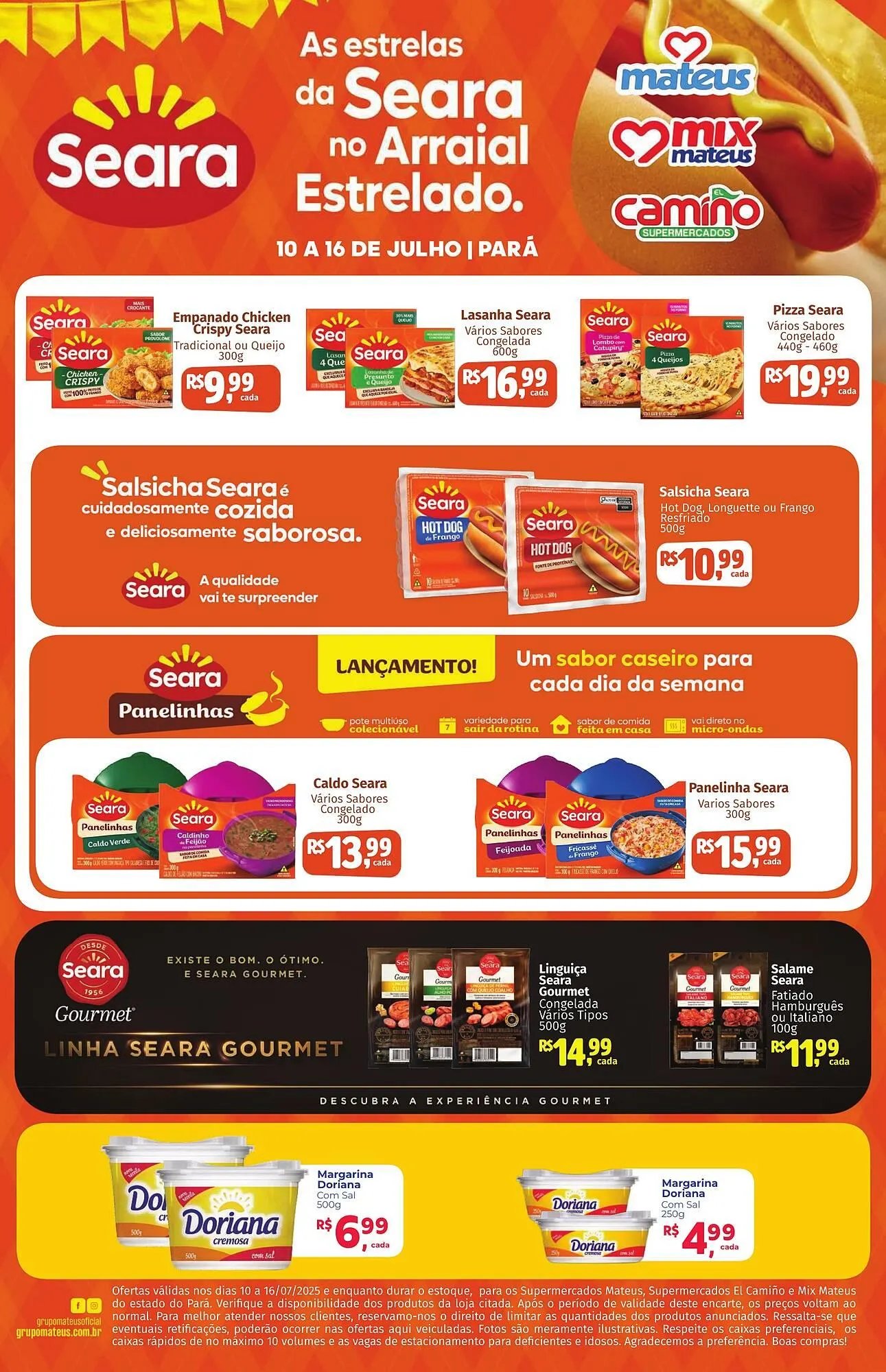 Encarte de Catálogo Camiño supermercados 10 de julho até 16 de julho 2025 - Pagina 1
