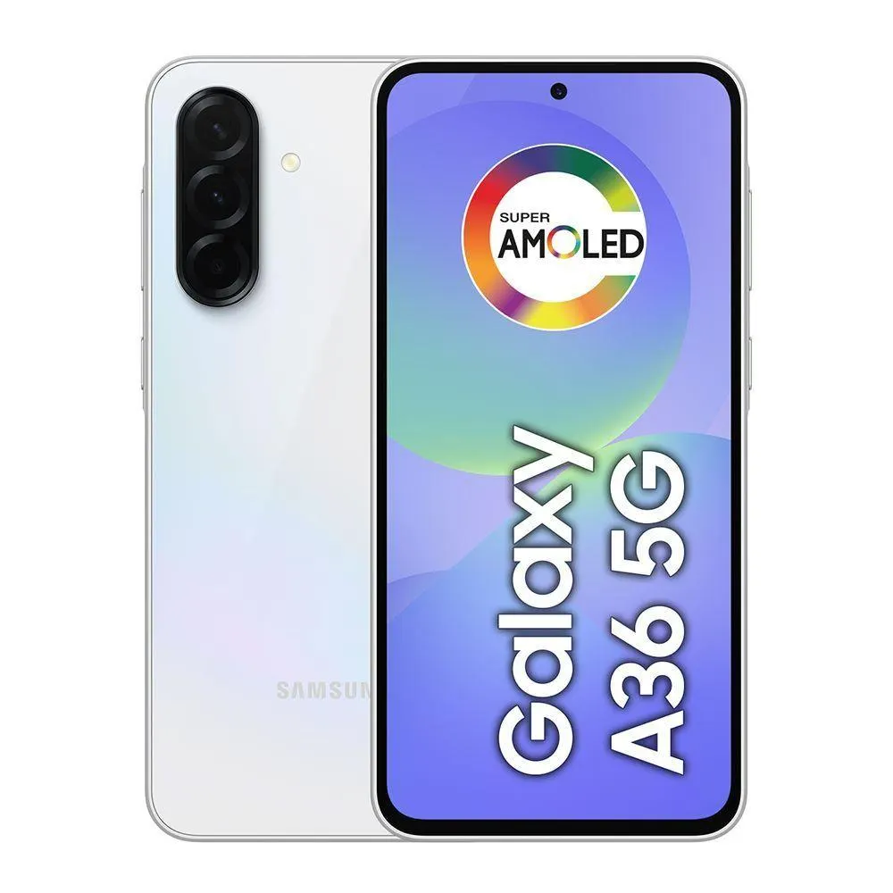 Samsung Galaxy A36 5G 256Gb 8Gb Câmera Tripla - Branco