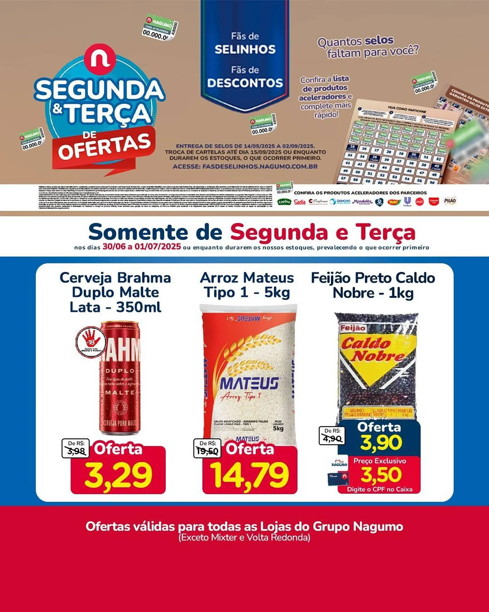 Encarte de Catálogo Nagumo 30 de junho até 1 de julho 2025 - Pagina 1