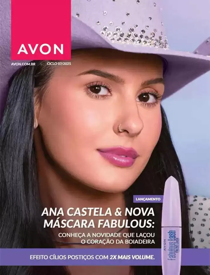 Encarte de Avon Revista Cosméticos Ciclo 7/2025 25 de março até 25 de abril 2025 - Pagina 1