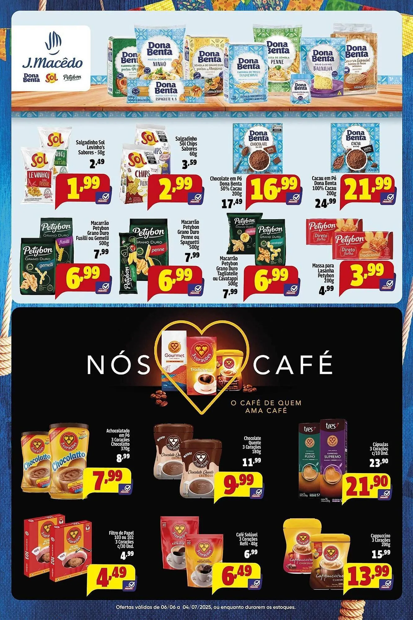 Encarte de Catálogo Supermercado Paraná 6 de junho até 4 de julho 2025 - Pagina 4