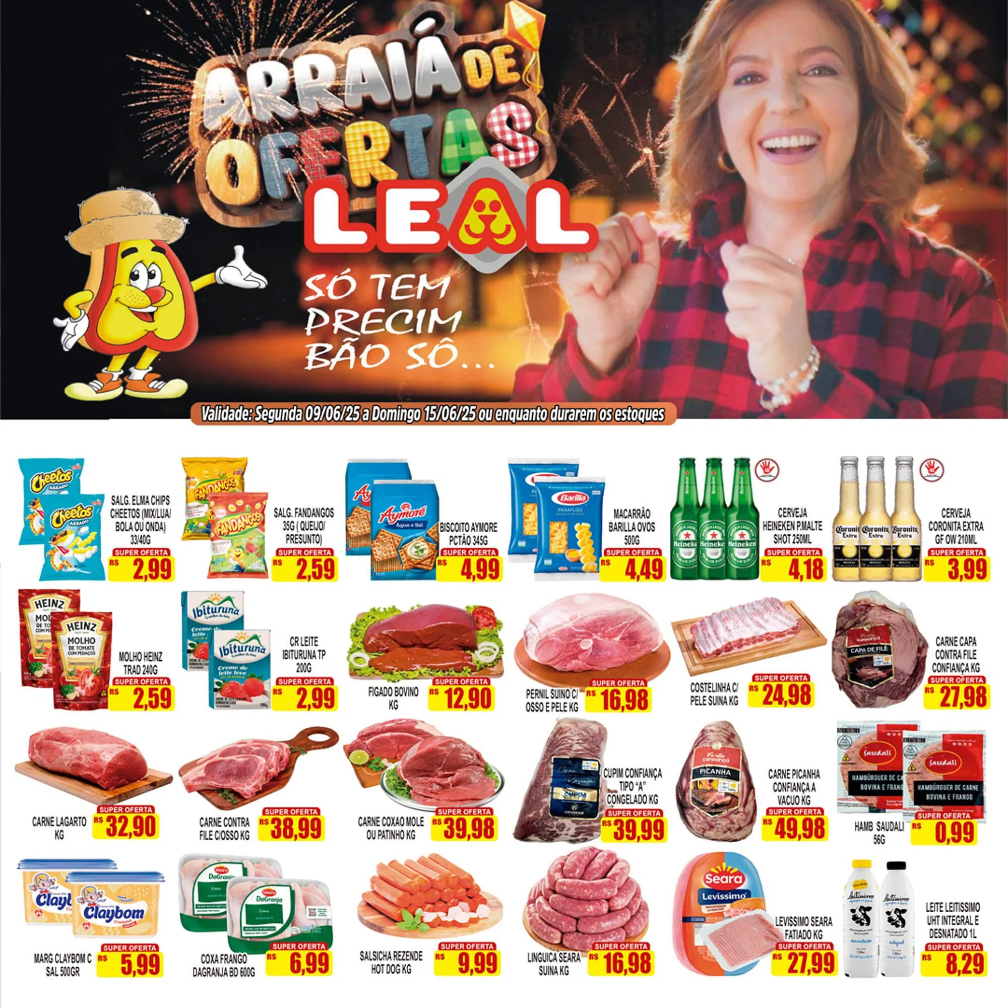 Encarte de Catálogo Supermercado leal 9 de junho até 15 de junho 2025 - Pagina 3