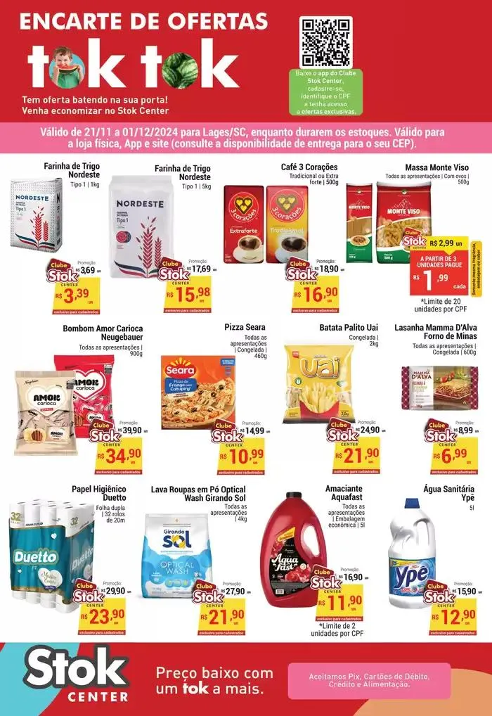 Encarte de Promoções especiais em andamento 21 de novembro até 1 de dezembro 2024 - Pagina 1
