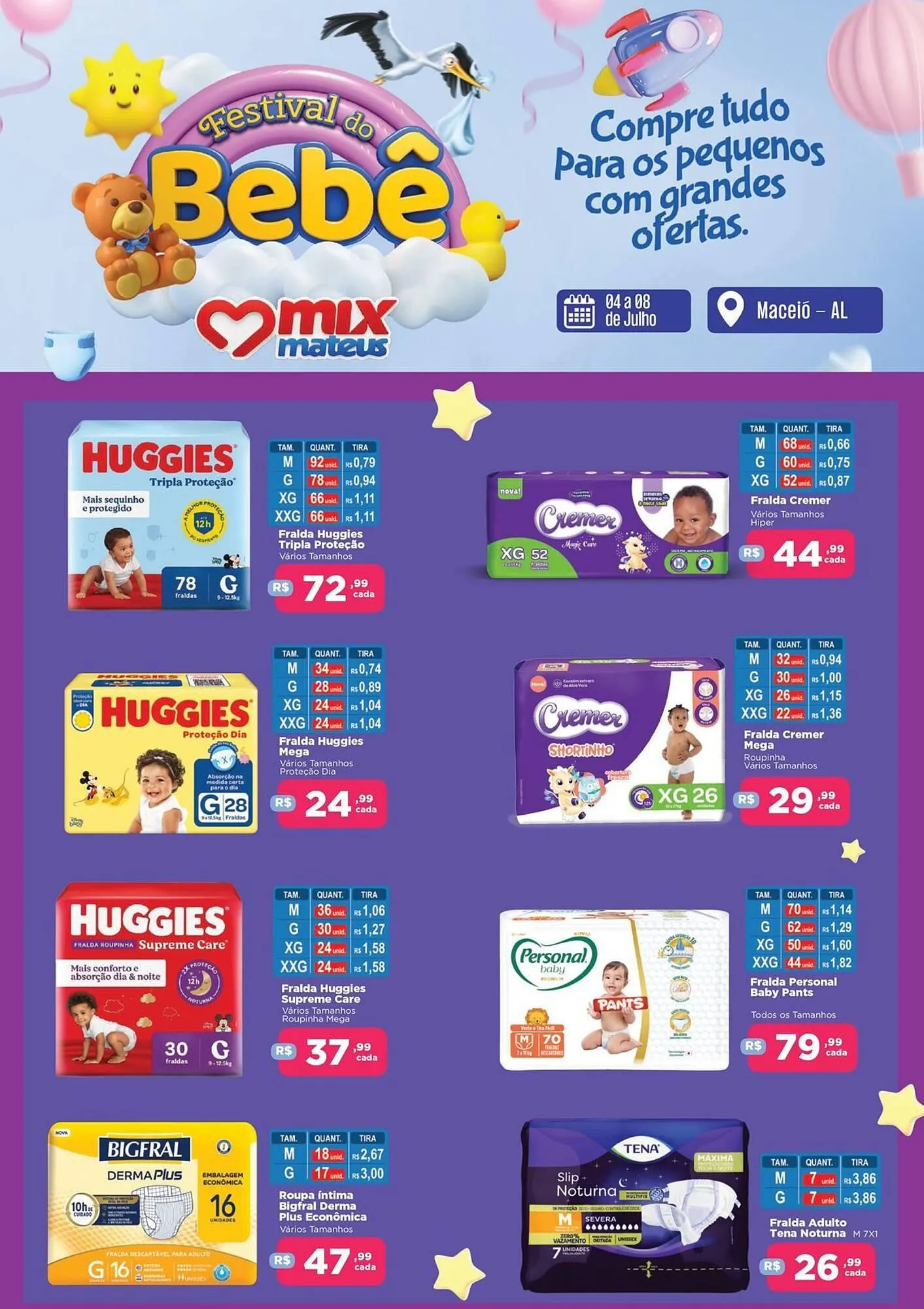 Encarte de Catálogo Supermercados Mateus 4 de julho até 8 de julho 2025 - Pagina 1