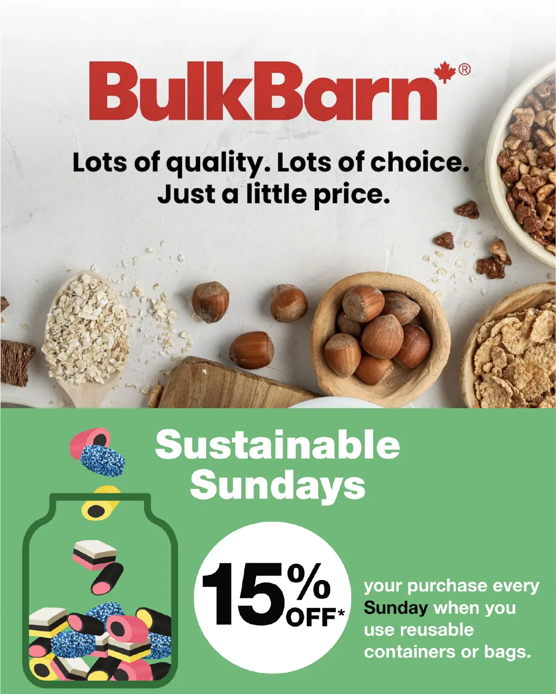  Bulk Barn Sales from August 13 to August 31 2025 - flyer page 1