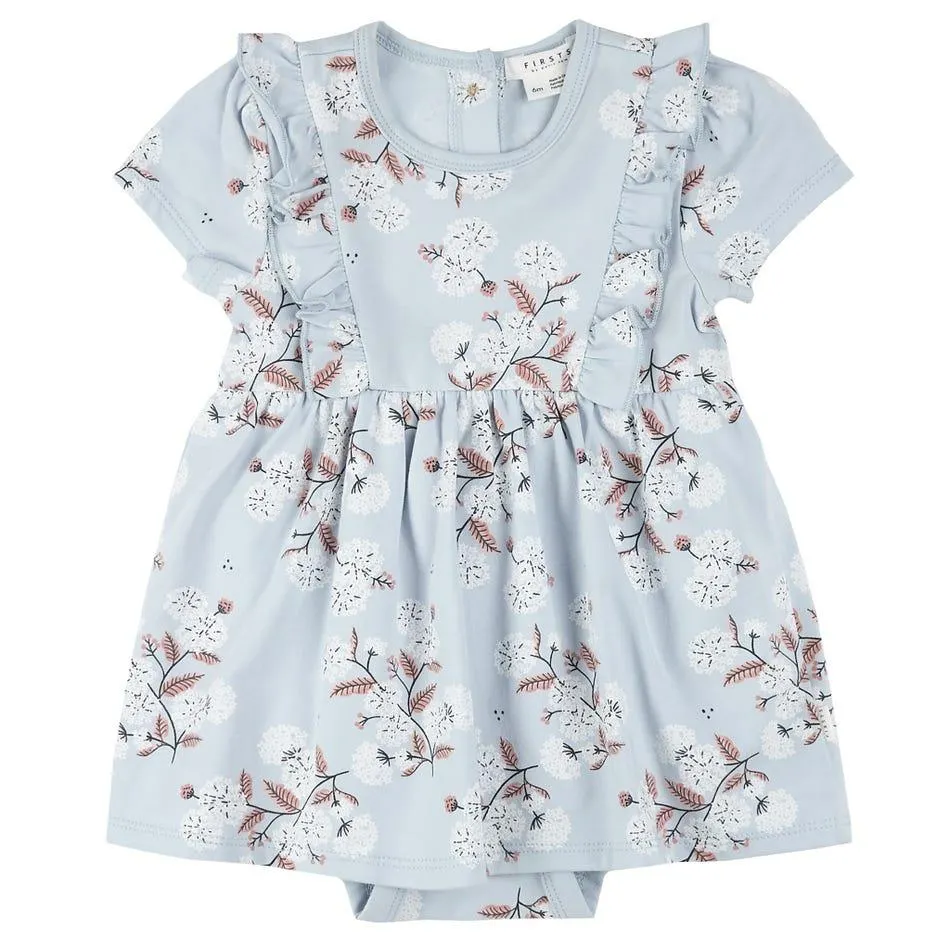 Monarchs Hydrangea Dress 3-24m