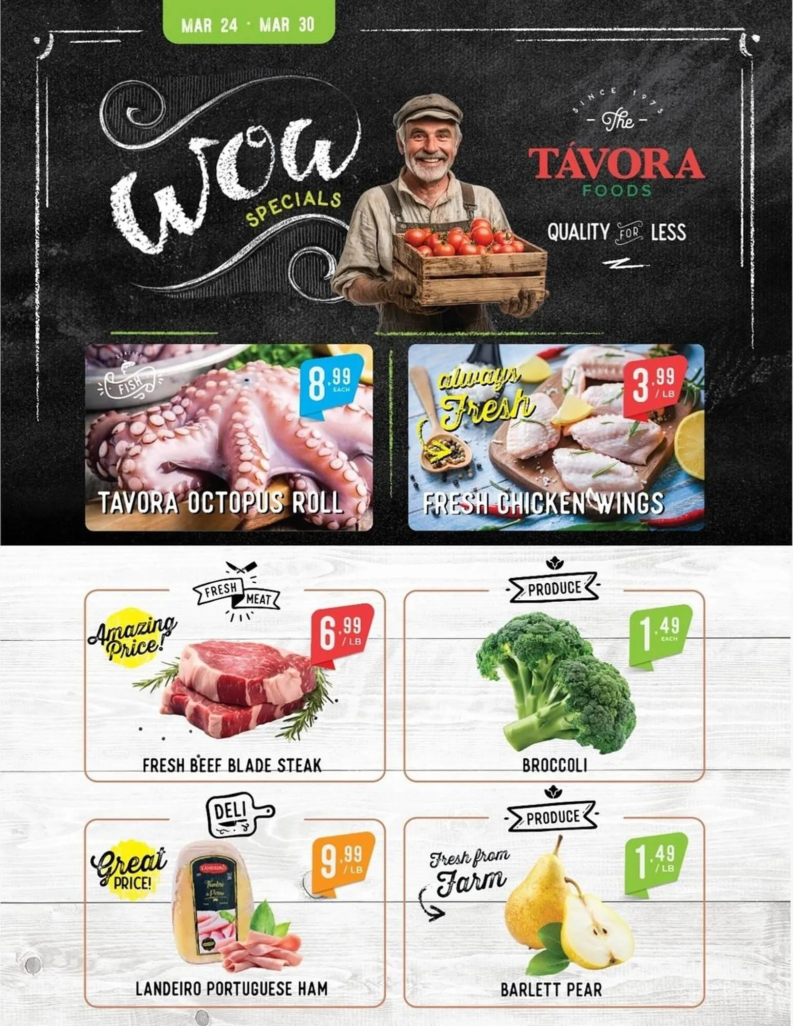 Tavora Foods flyer - 1