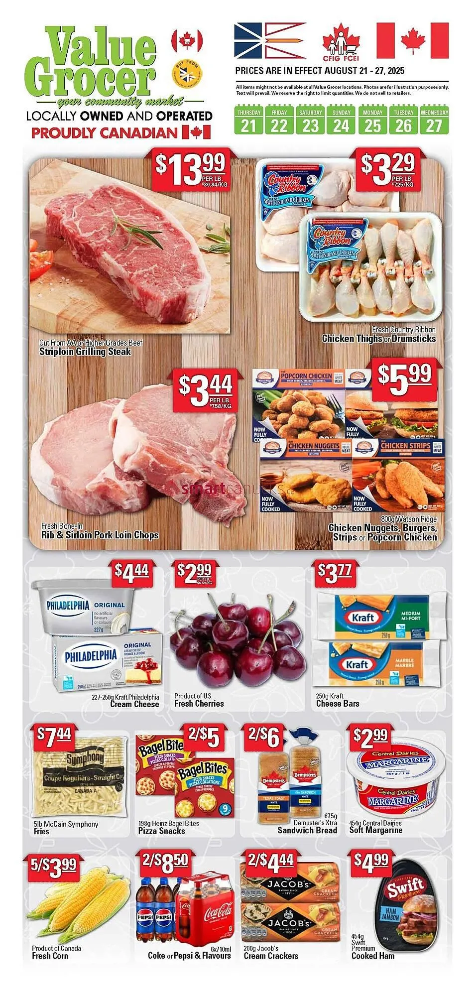 Value Grocer flyer from August 20 to August 26 2025 - flyer page 1