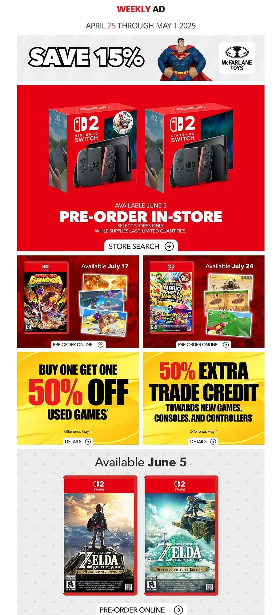 GameStop flyer - 1