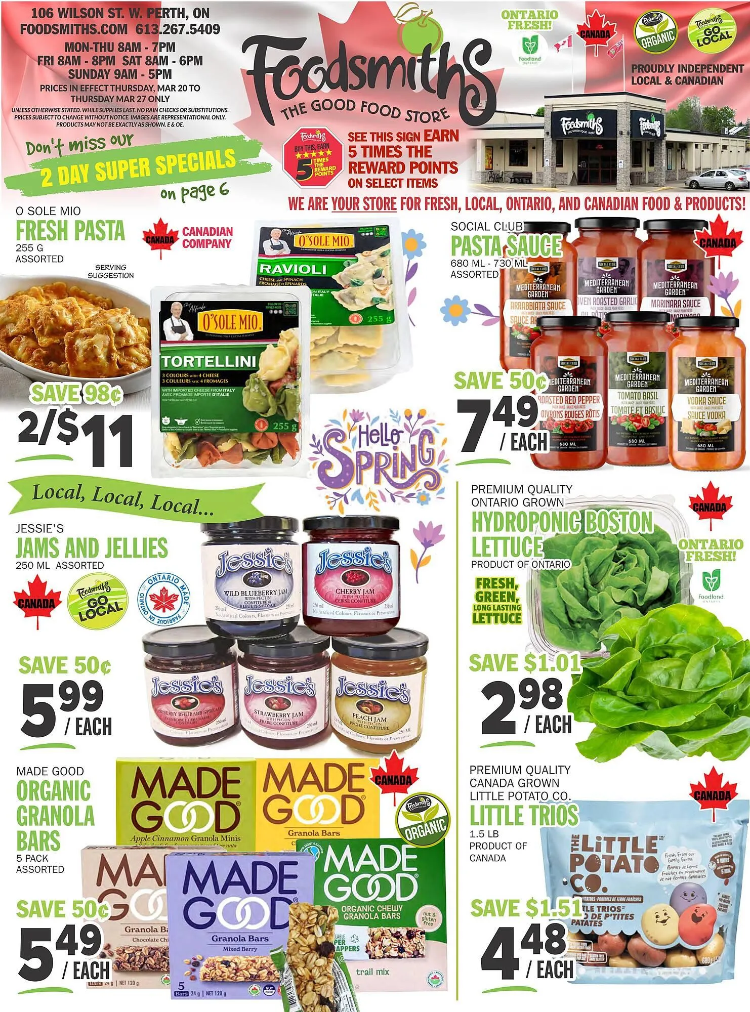 Foodsmiths flyer - 1