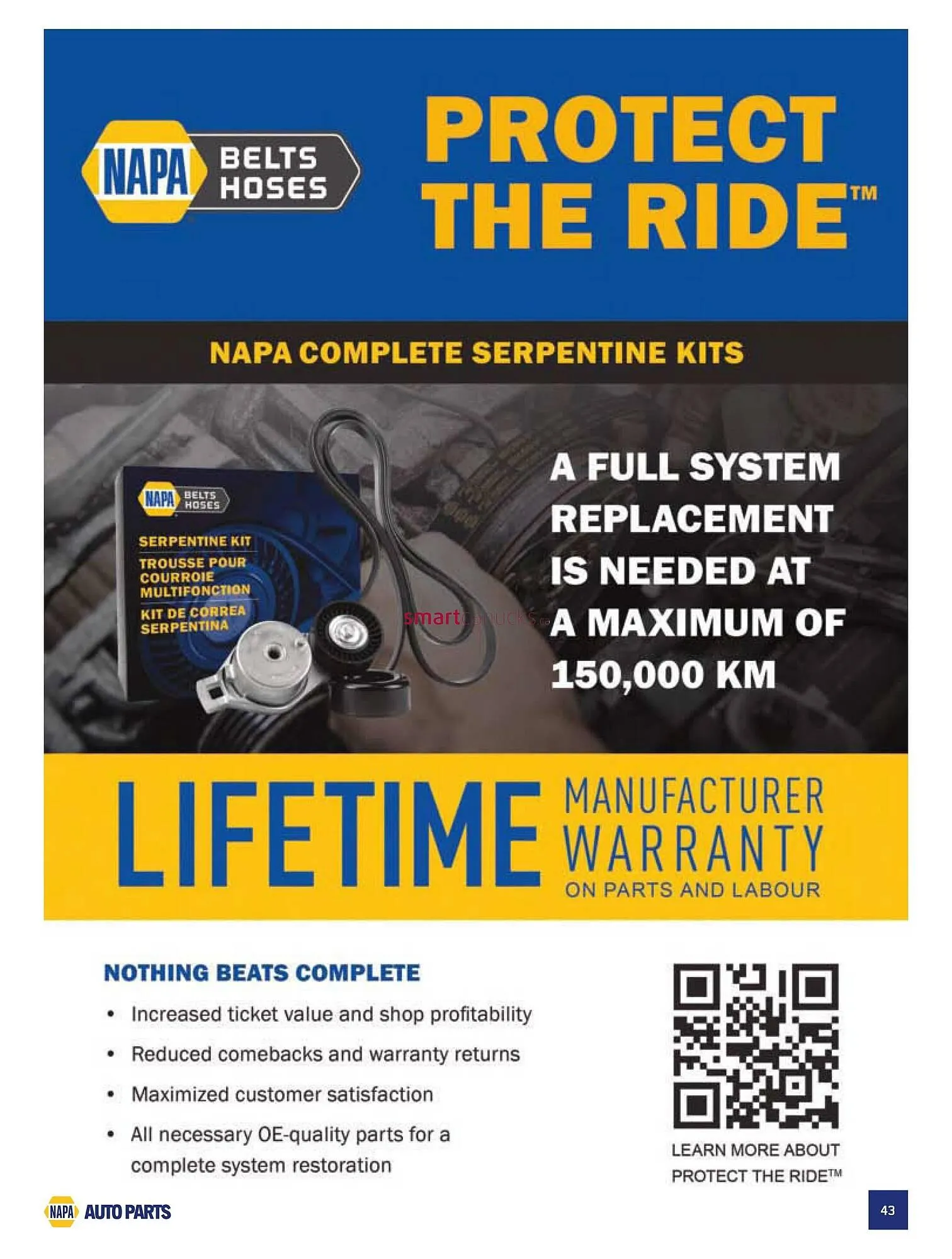 NAPA Auto Parts flyer from May 1 to May 31 2025 - flyer page 43