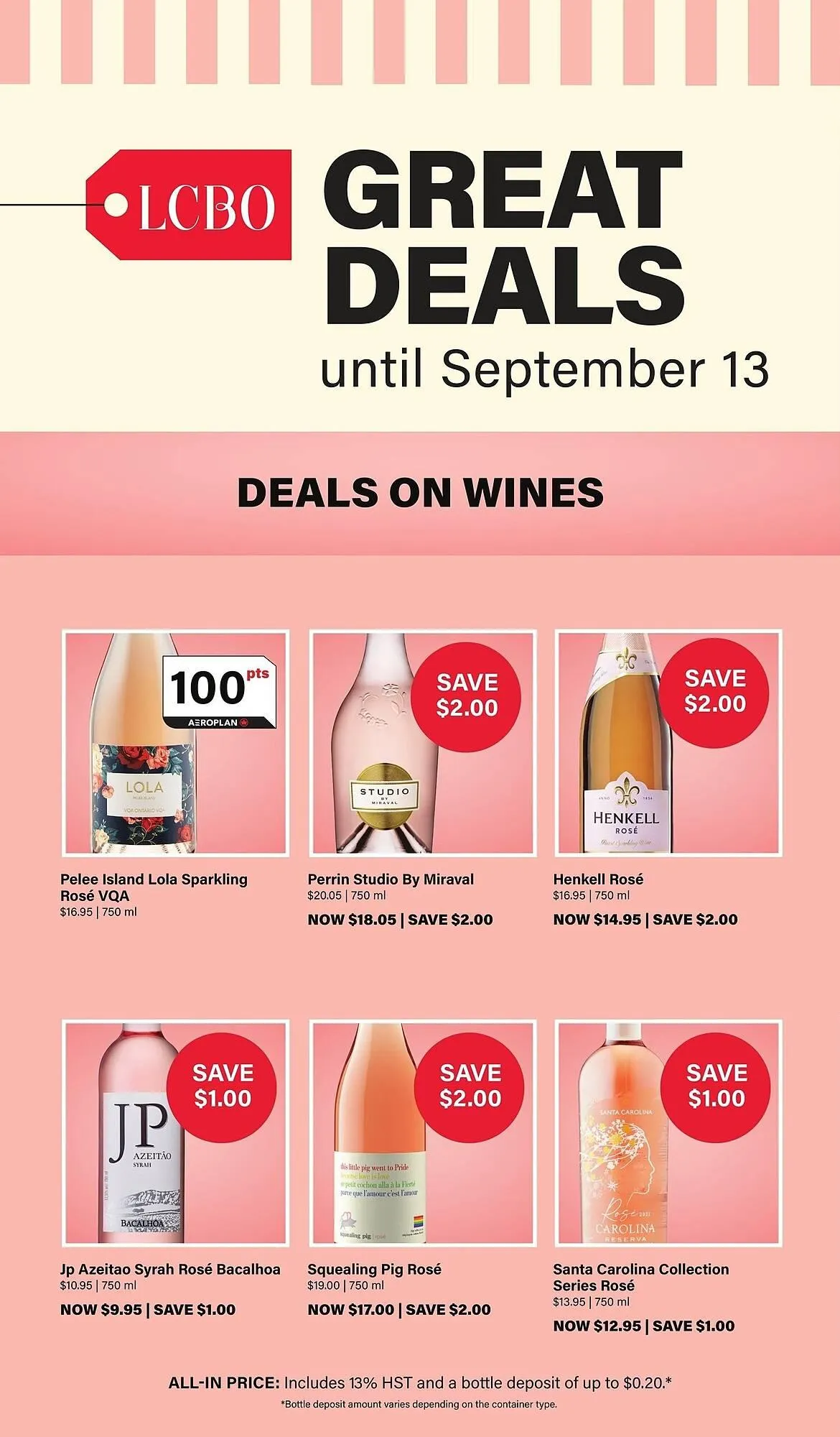 LCBO flyer from August 21 to August 27 2025 - flyer page 1