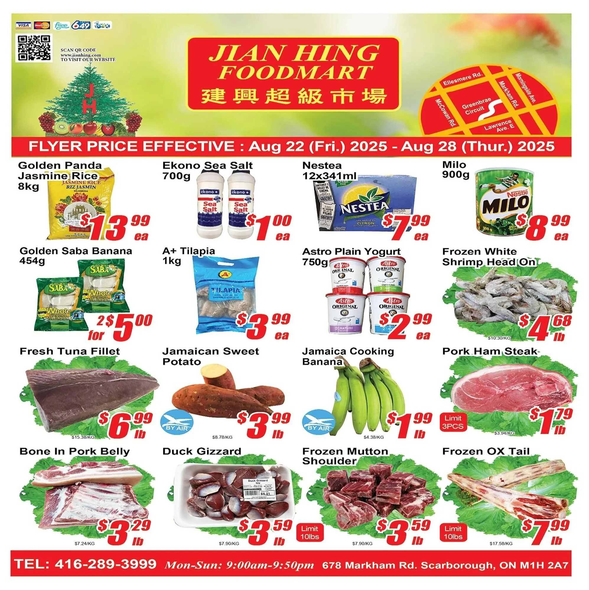 Jian Hing Supermarket flyer from August 21 to August 27 2025 - flyer page 1