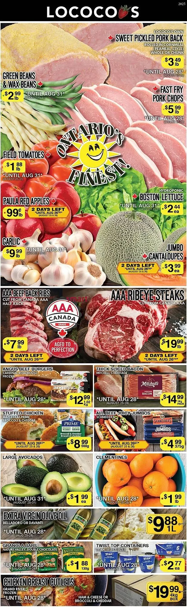 Lococo's flyer from August 25 to August 31 2025 - flyer page 1