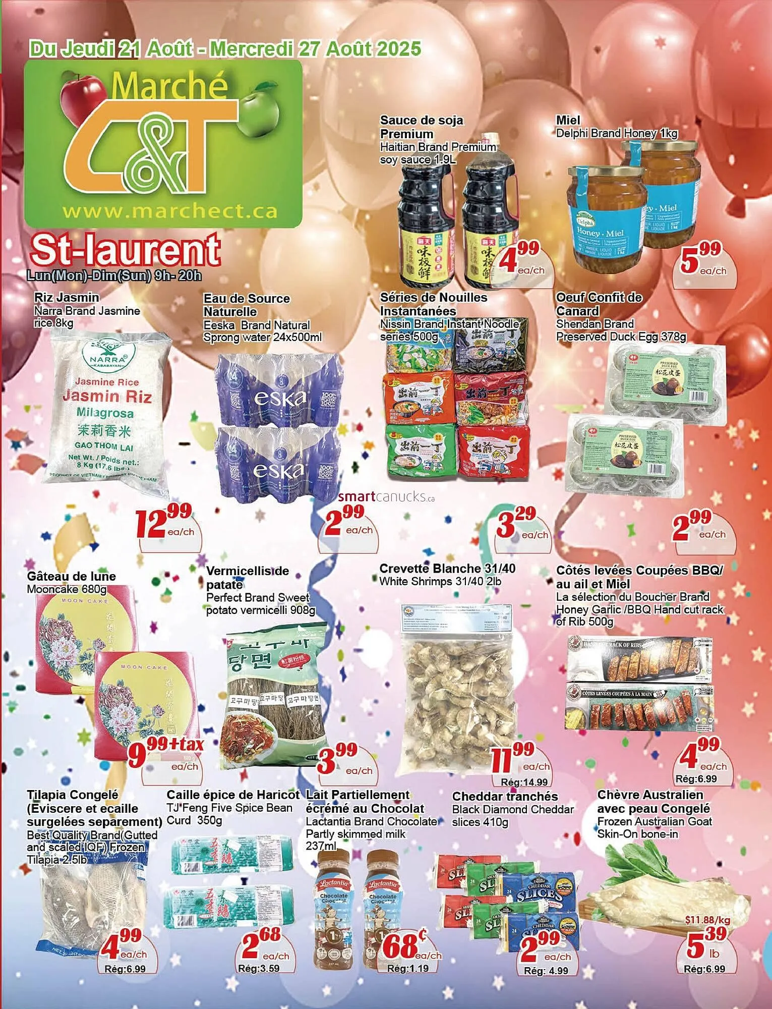 Marche C&T flyer from August 21 to August 27 2025 - flyer page 1