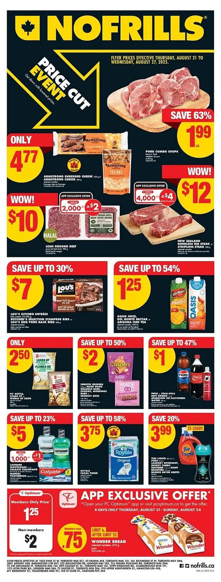 No Frills flyer from August 21 to August 28 2025 - flyer page 1