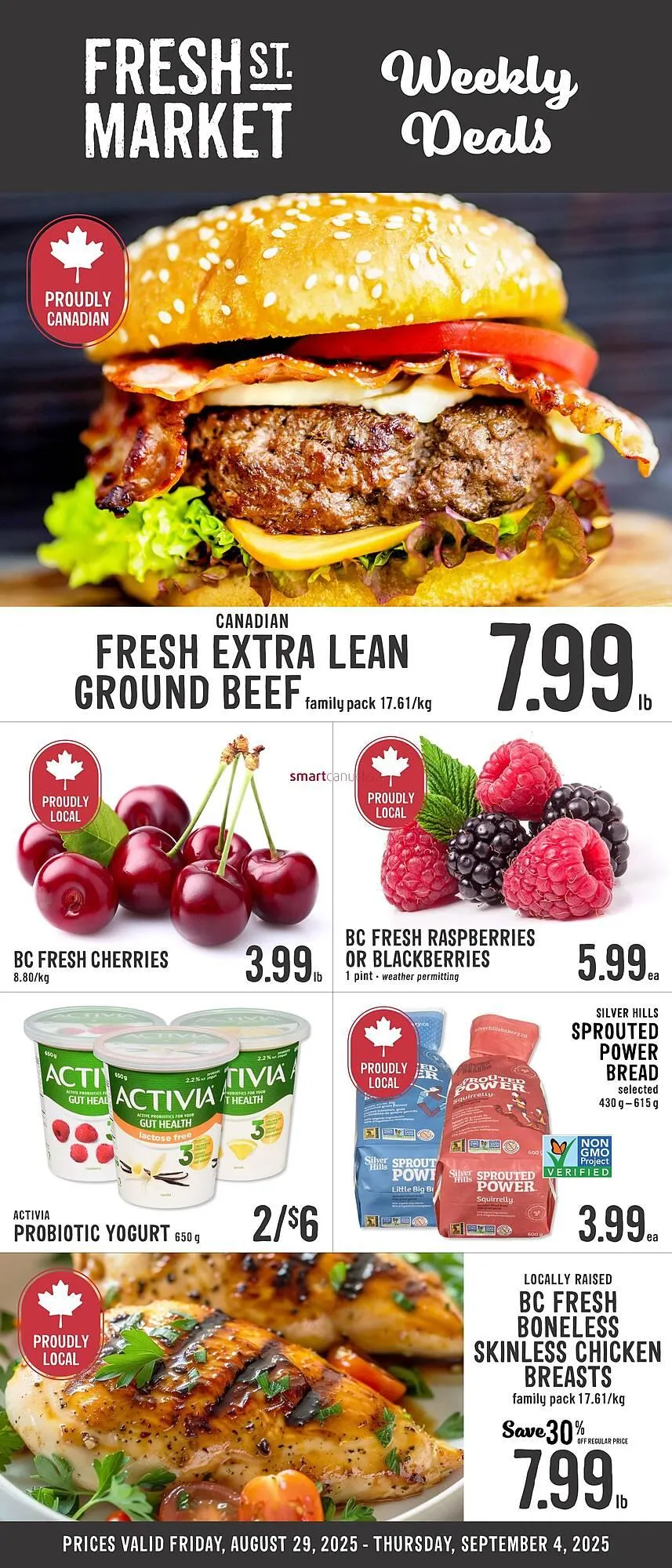 Fresh St Market flyer from August 28 to September 3 2025 - flyer page 1