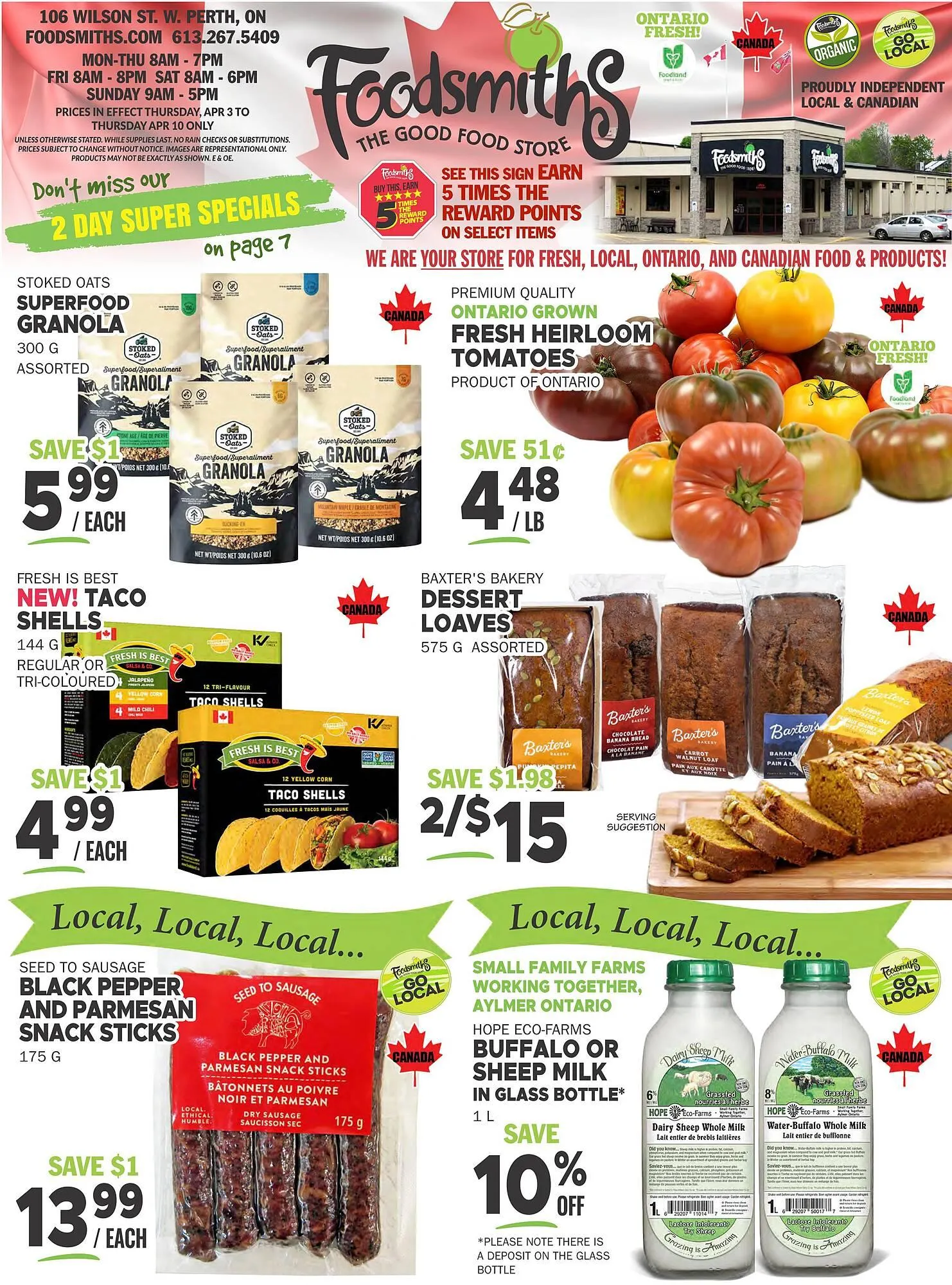 Foodsmiths flyer - 1