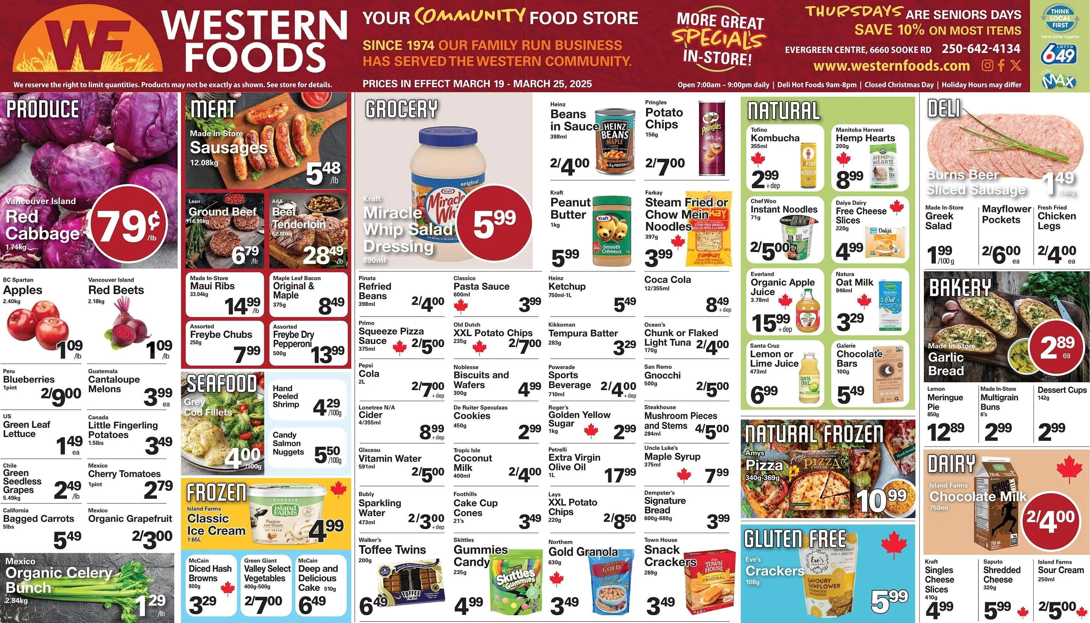 Western Foods flyer - 1