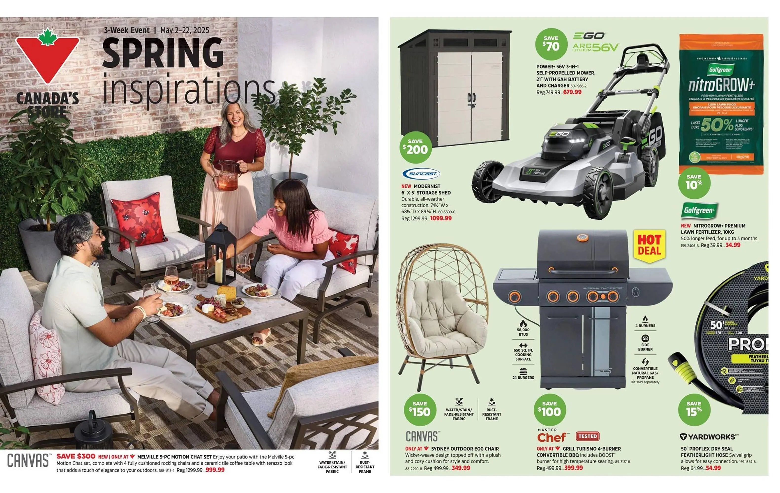 Canadian Tire flyer from May 2 to May 22 2025 - flyer page 1