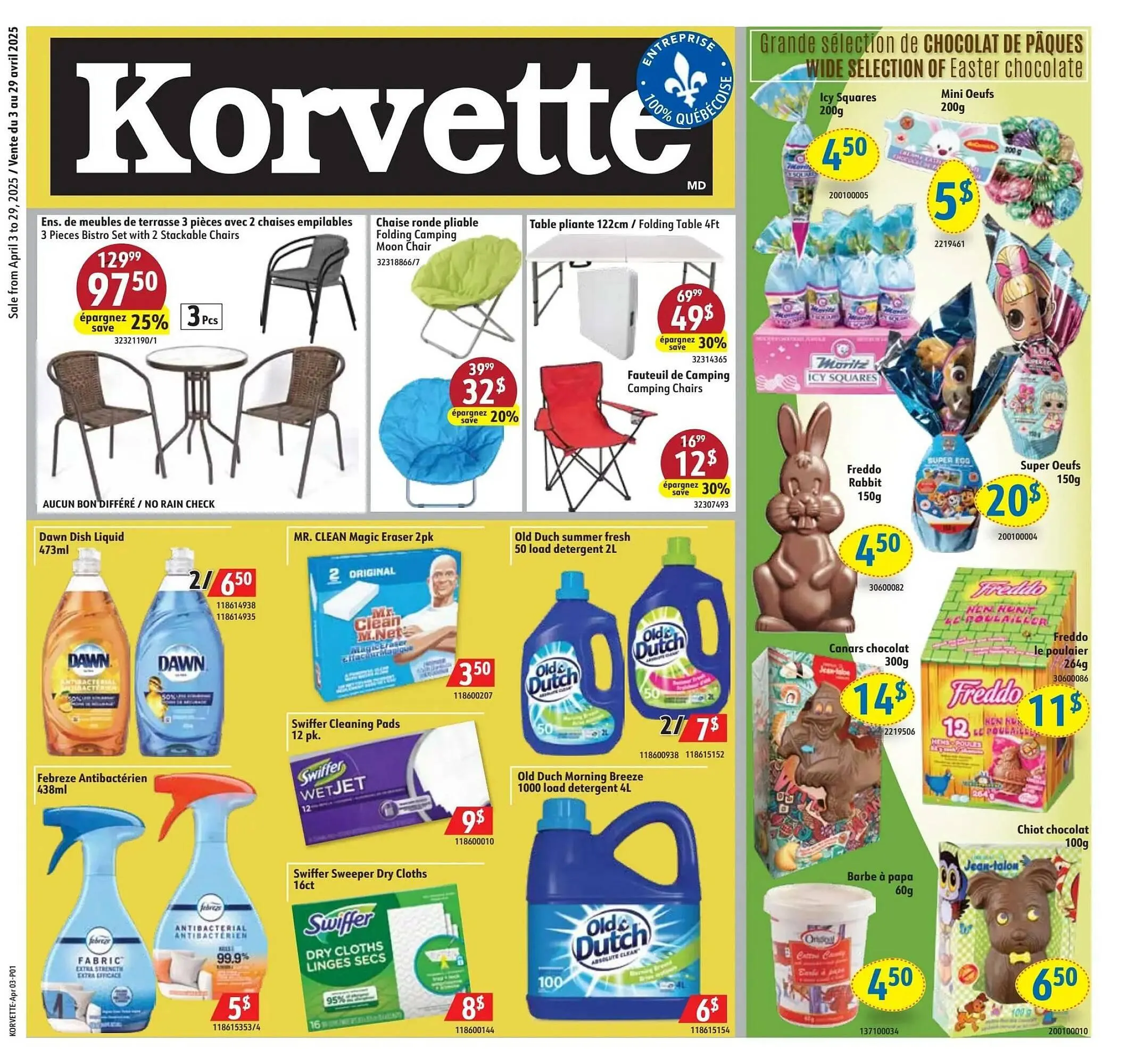 Korvette flyer - 1