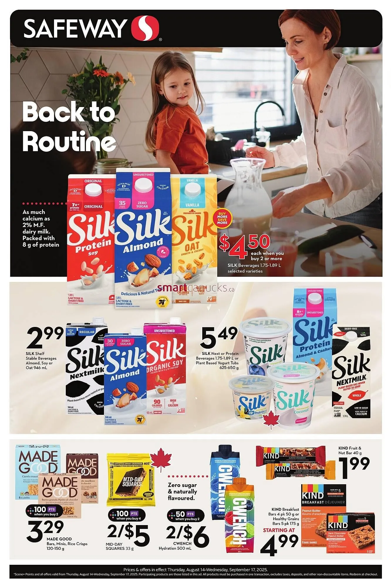 Safeway flyer from August 20 to August 26 2025 - flyer page 1