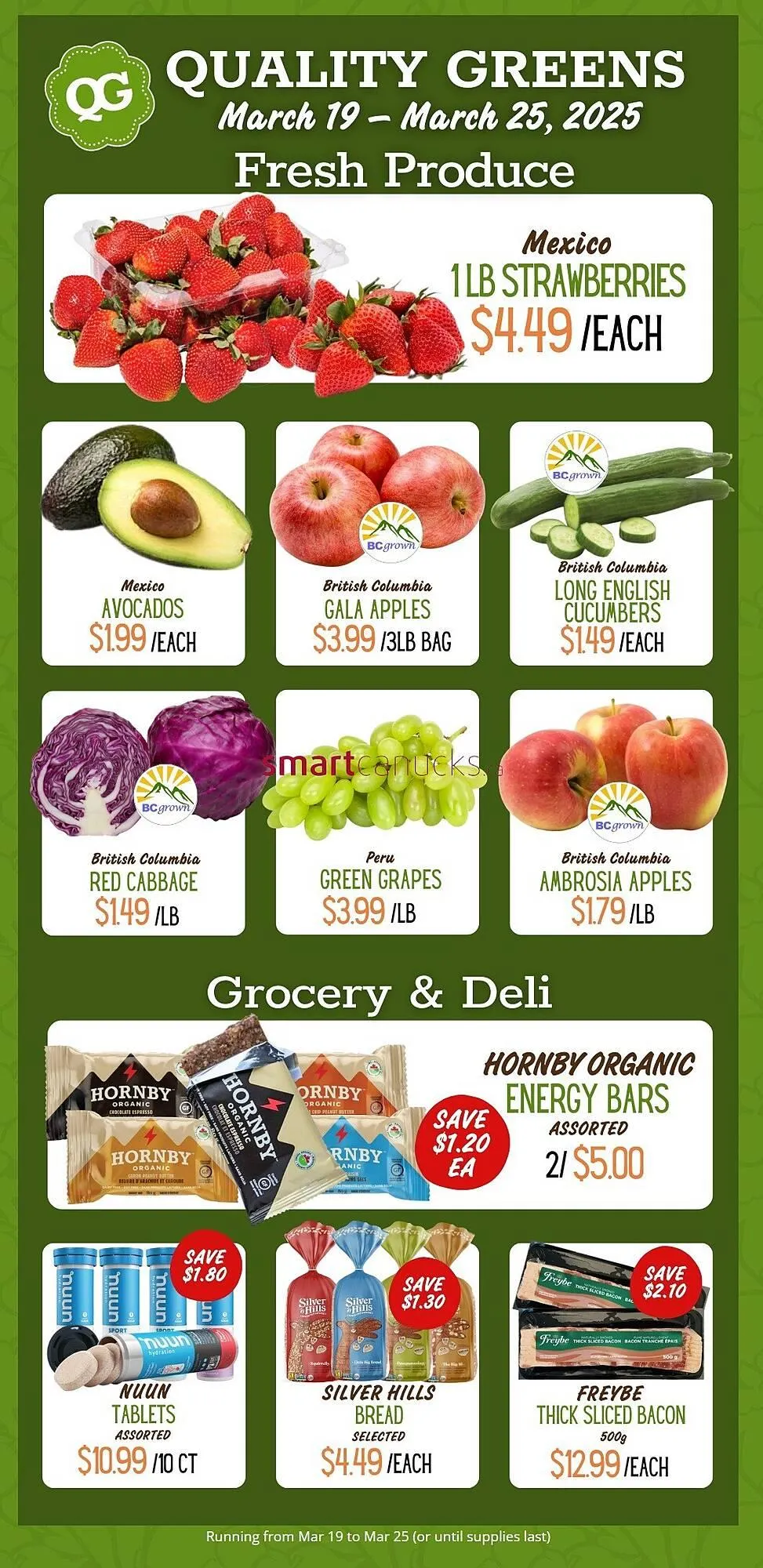 Quality Greens flyer - 1