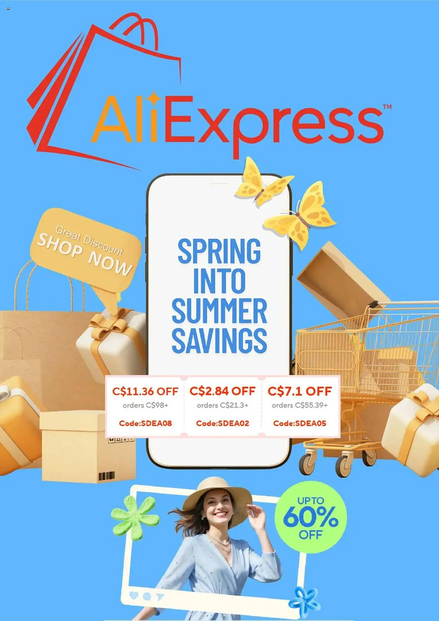 Aliexpress flyer from April 28 to May 25 2025 - flyer page 1