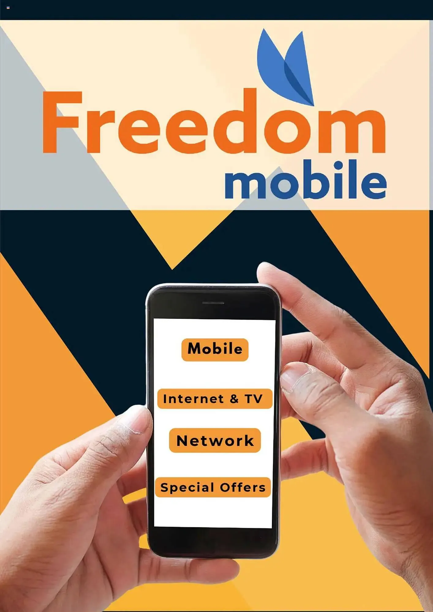 Freedom Mobile flyer from April 18 to May 22 2025 - flyer page 1