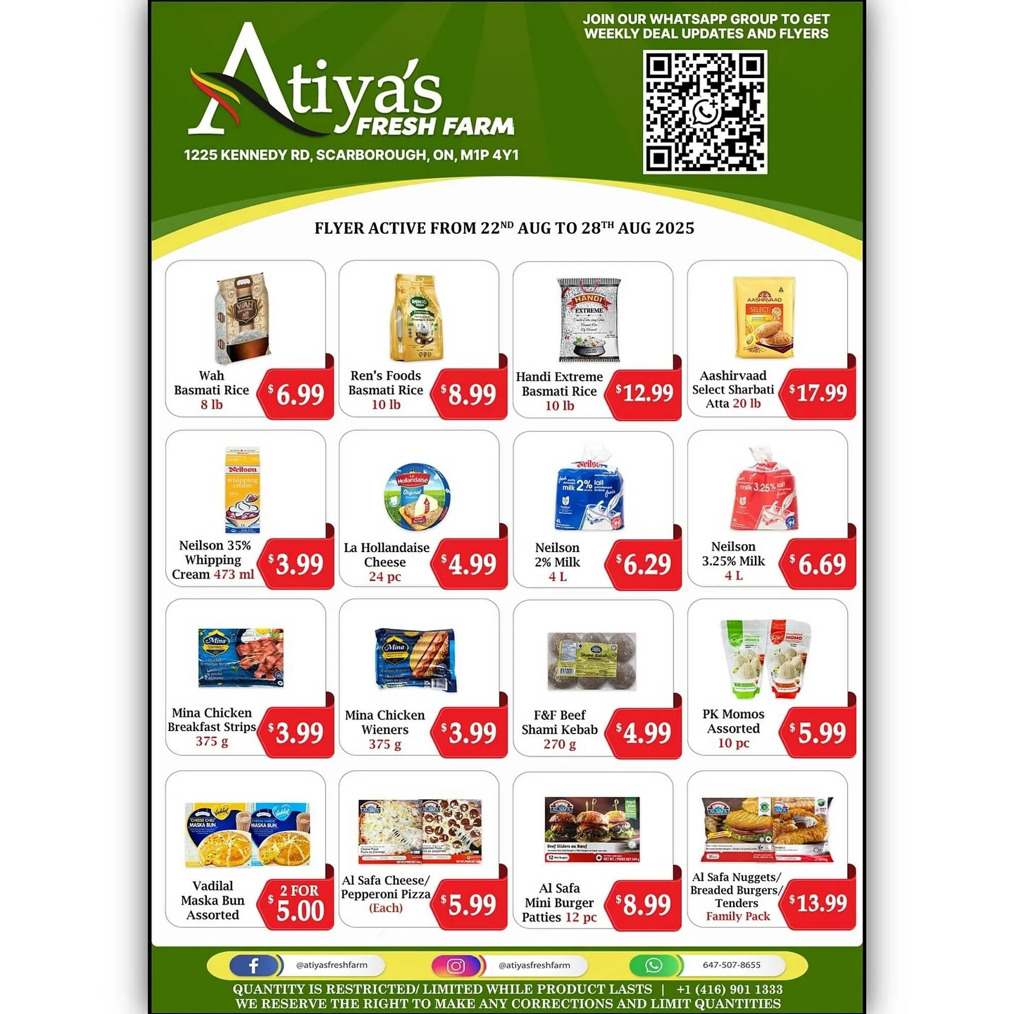 Atiya's Fresh Farm flyer from August 22 to August 28 2025 - flyer page 2