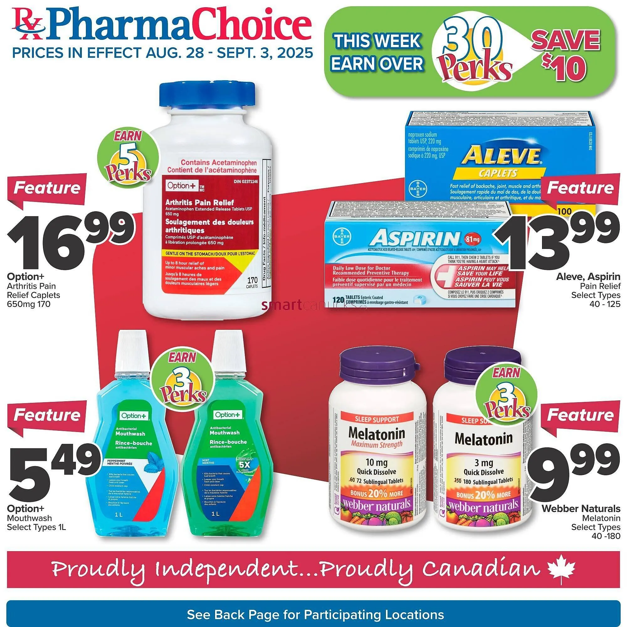 PharmaChoice flyer from August 28 to September 3 2025 - flyer page 1