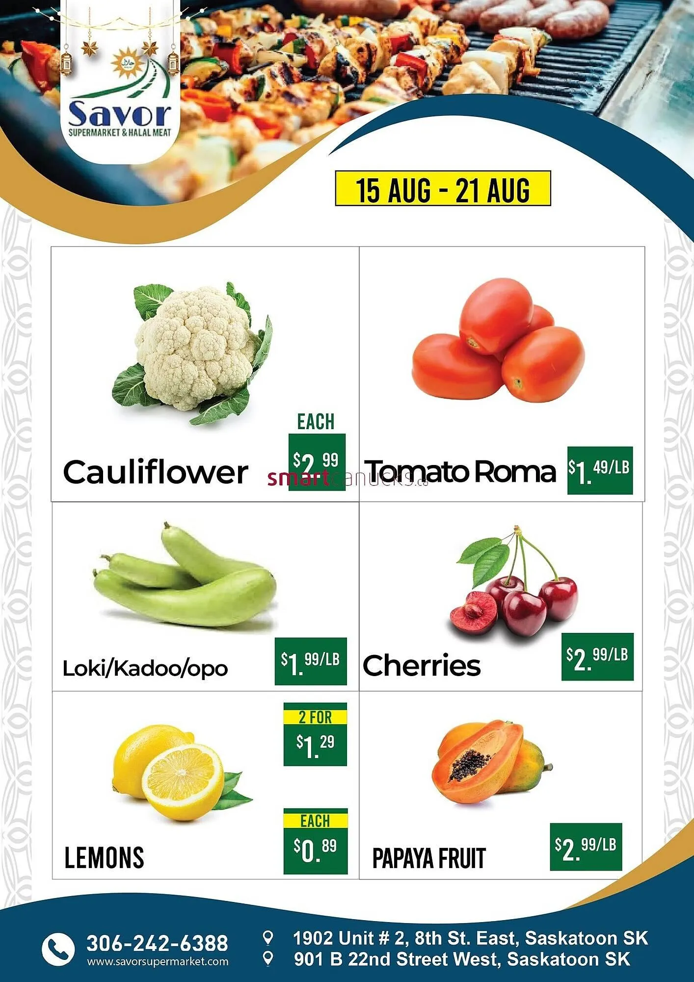 Savor Supermarket flyer from August 15 to August 21 2025 - flyer page 1