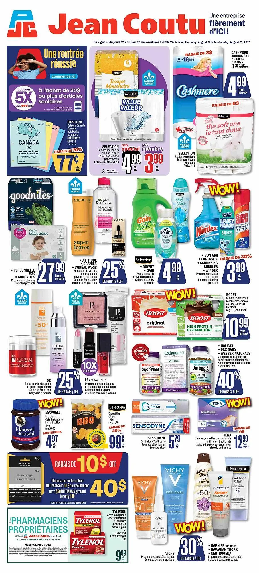 Jean Coutu flyer - 1