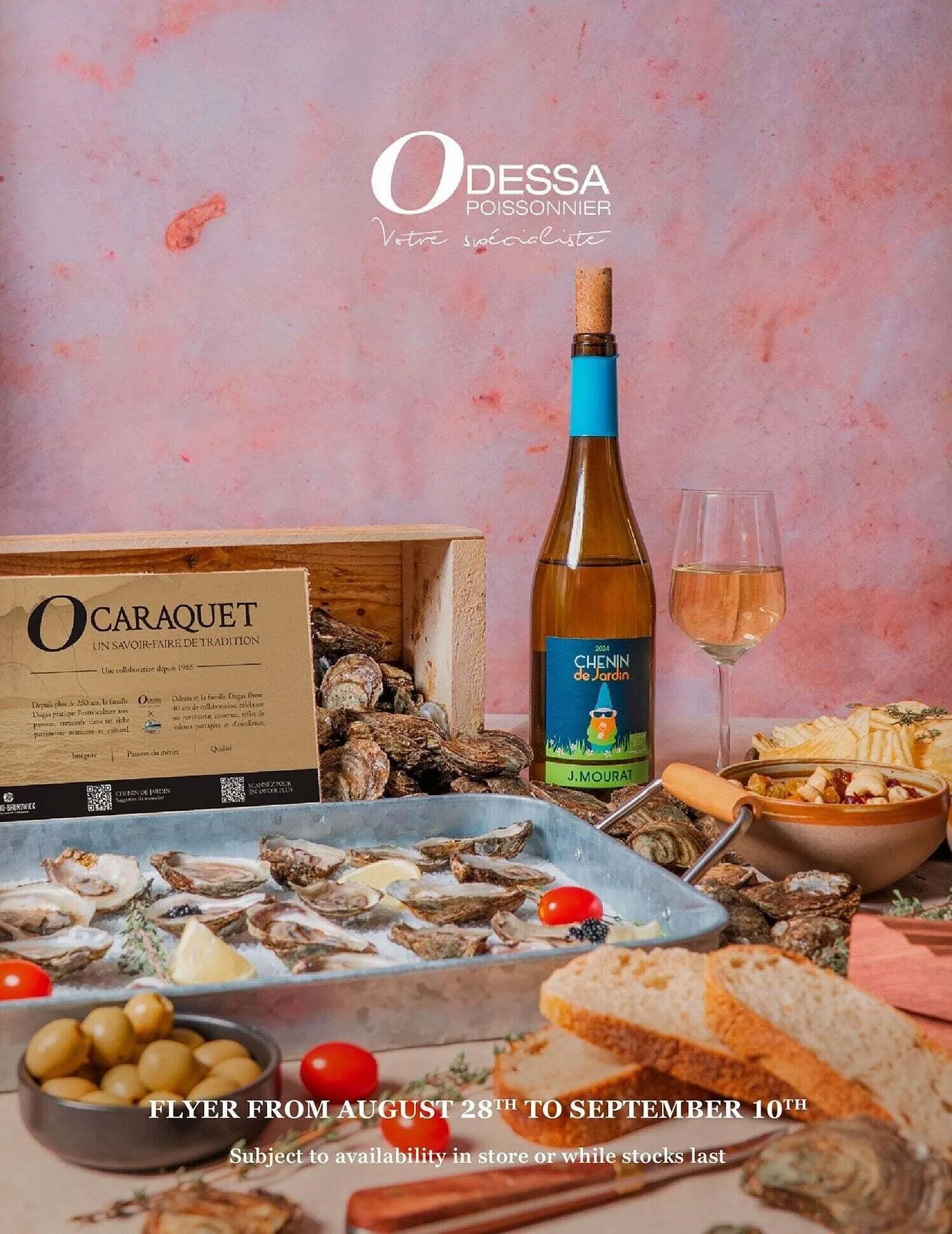 Odessa Poissonnier flyer from August 29 to September 5 2025 - flyer page 1