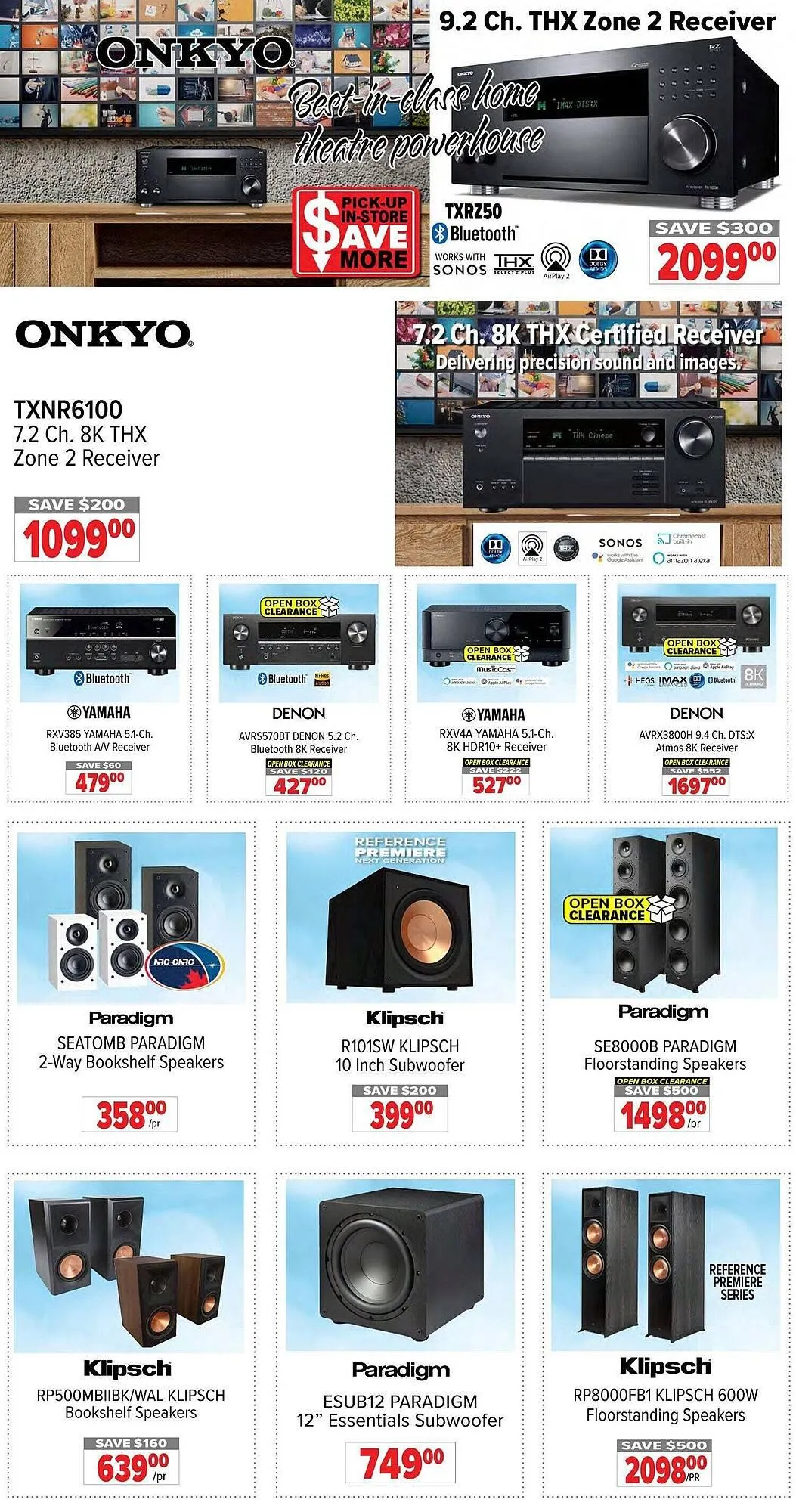 2001 Audio Video flyer from May 16 to May 23 2025 - flyer page 4