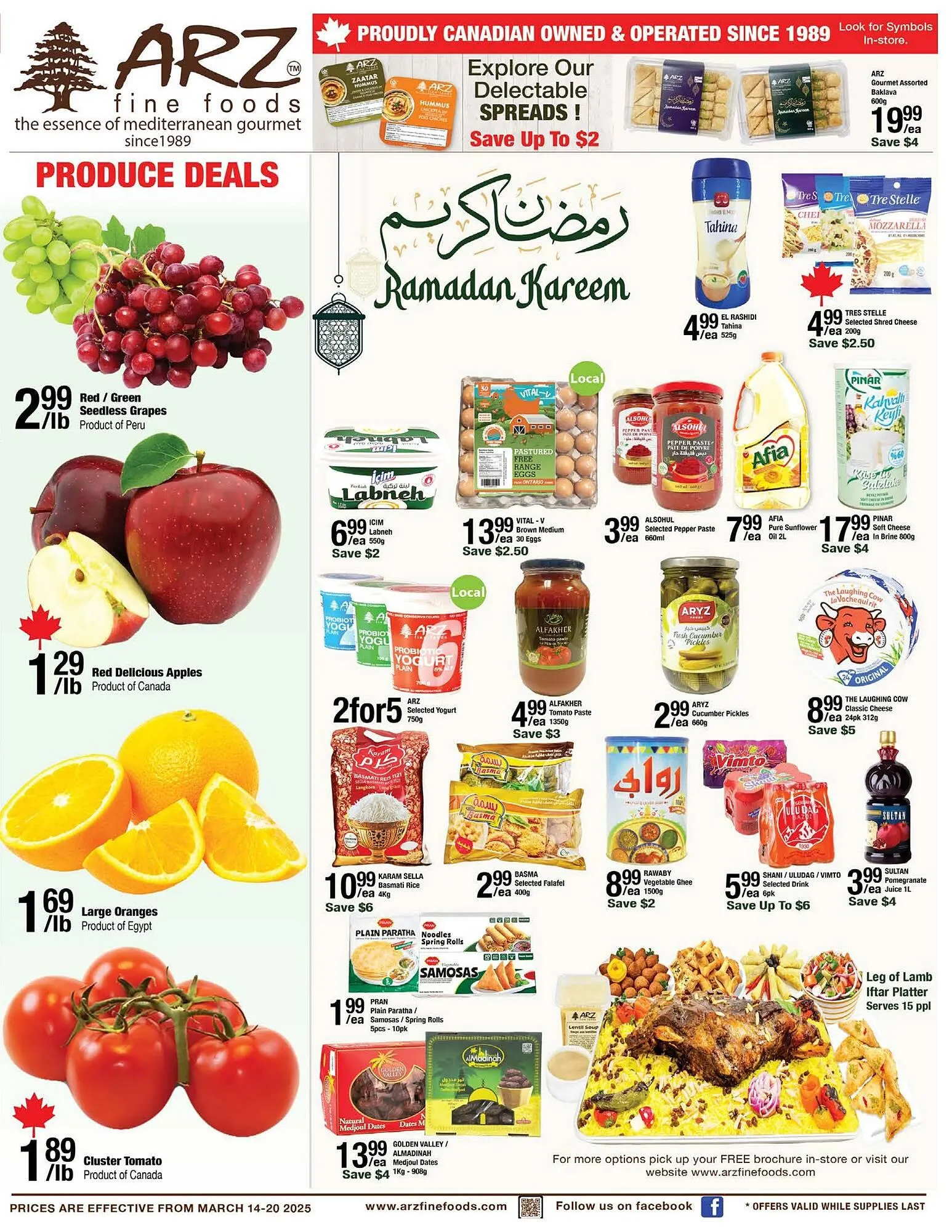 Arz Fine Foods flyer - 1
