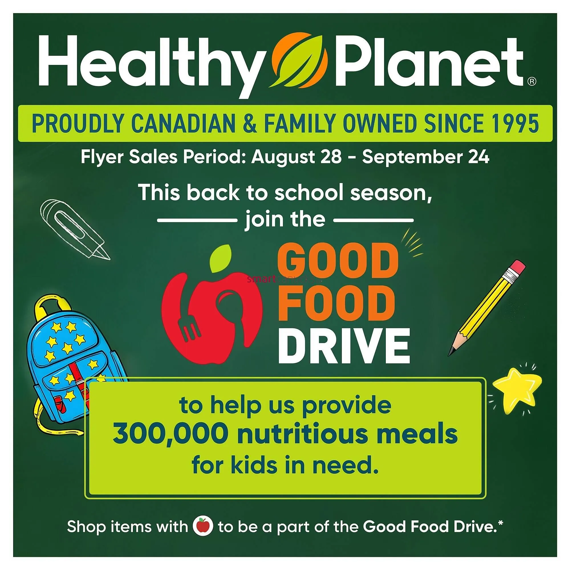 Healthy Planet flyer from August 29 to September 4 2025 - flyer page 1
