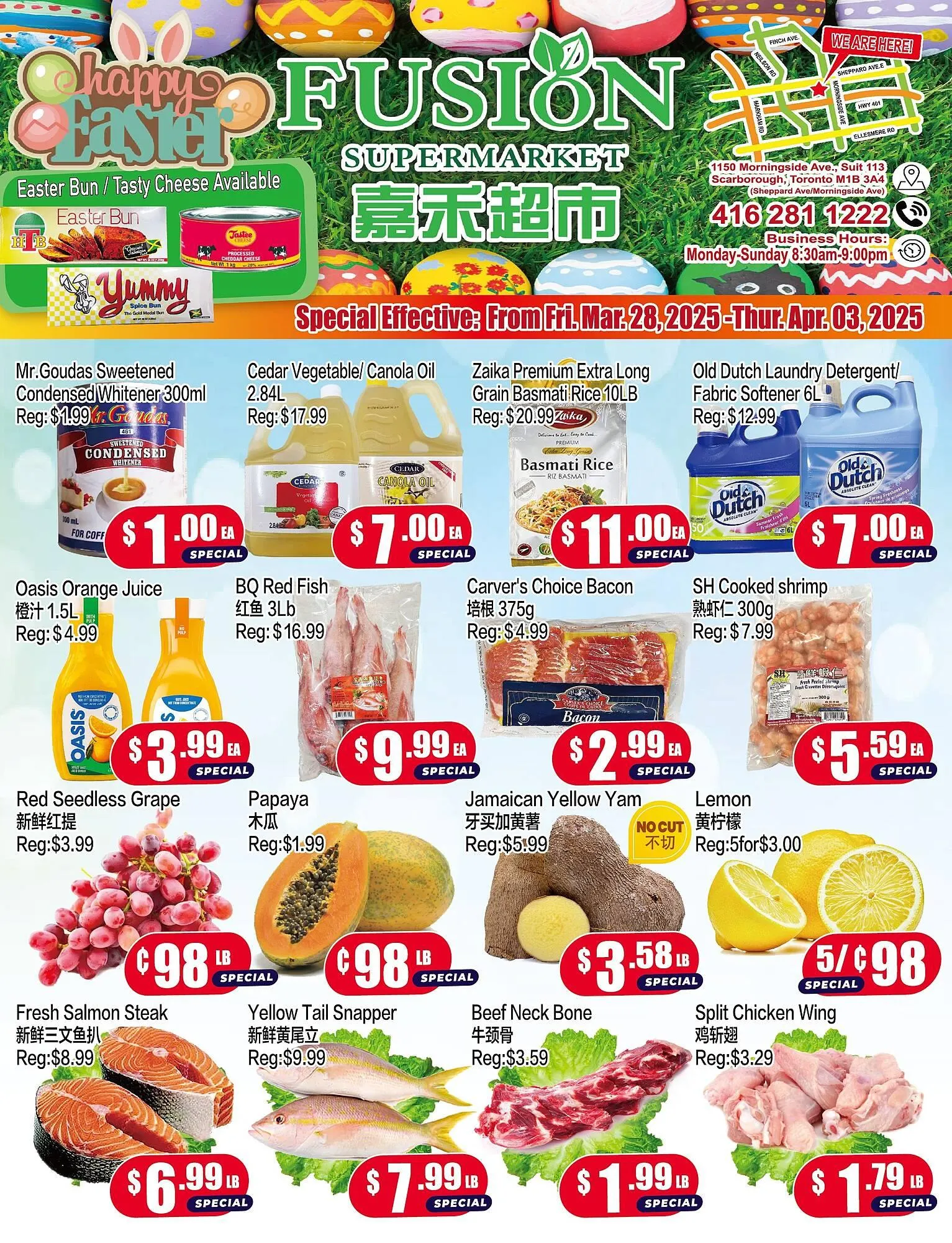 Fusion Supermarket flyer - 1