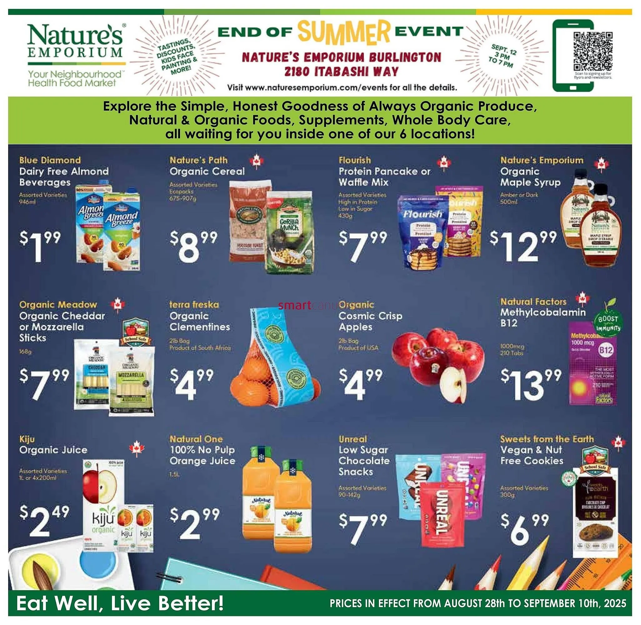 Nature's Emporium flyer from August 28 to September 3 2025 - flyer page 1