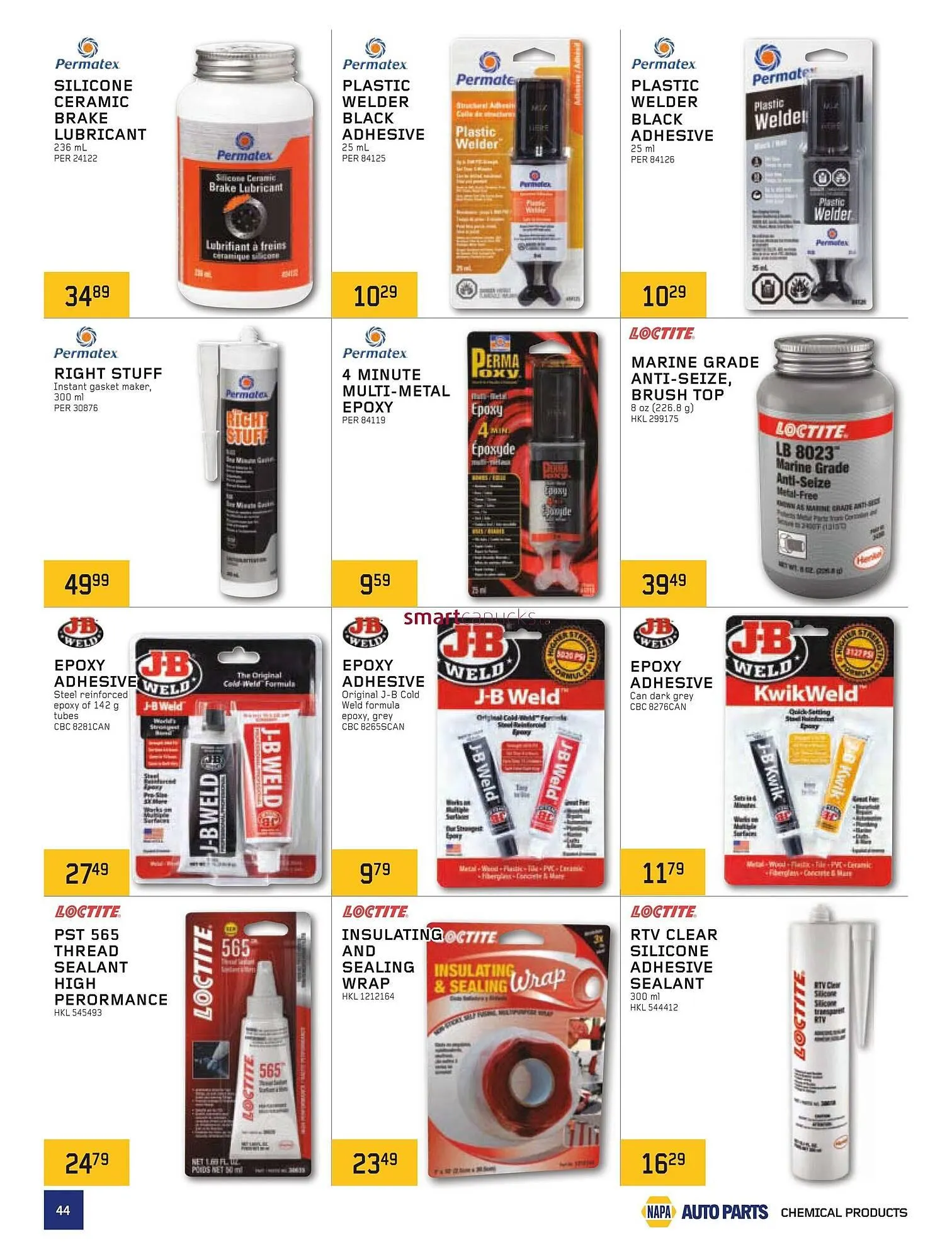NAPA Auto Parts flyer from May 1 to May 31 2025 - flyer page 44