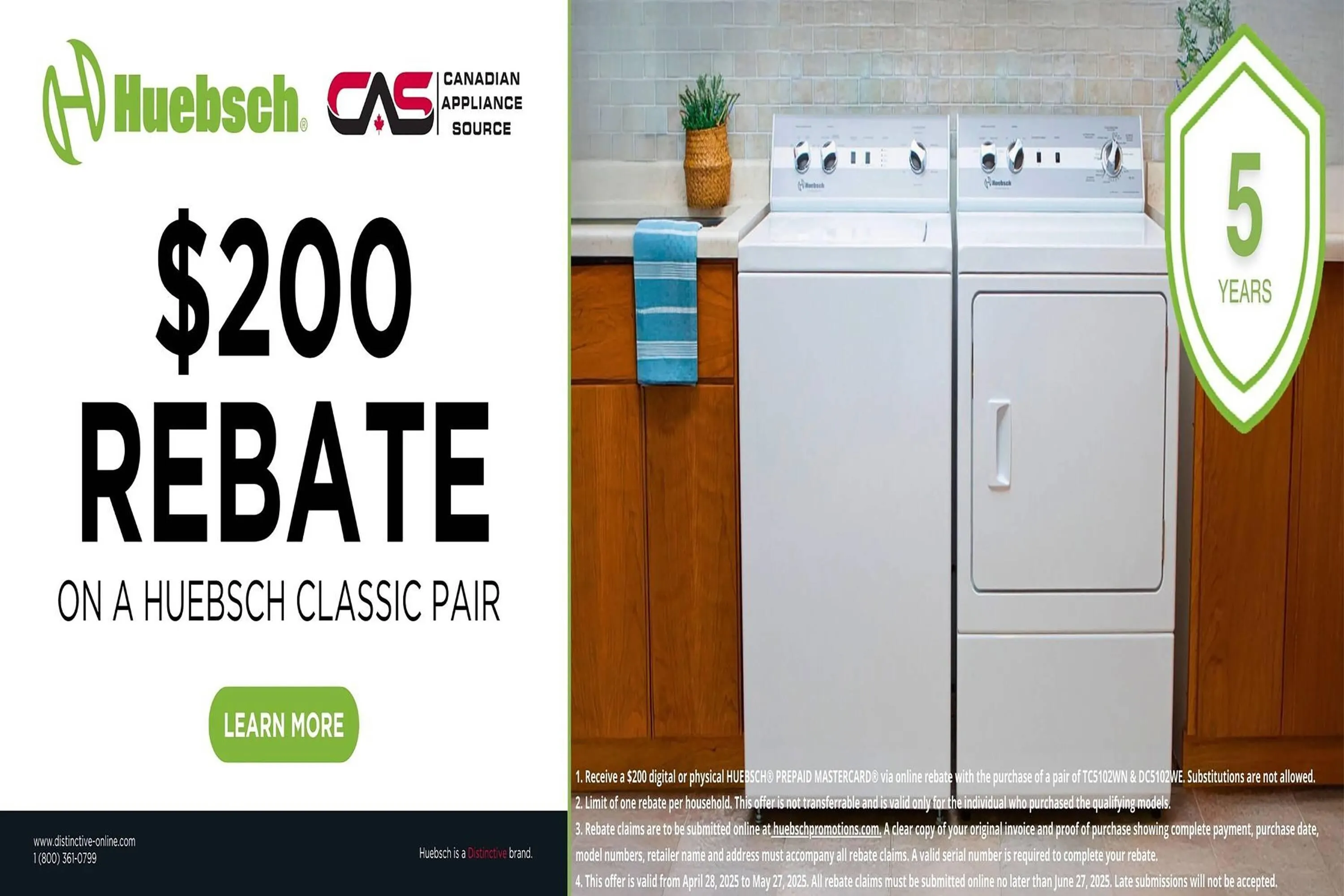 Canadian Appliance Source flyer from May 8 to May 31 2025 - flyer page 5